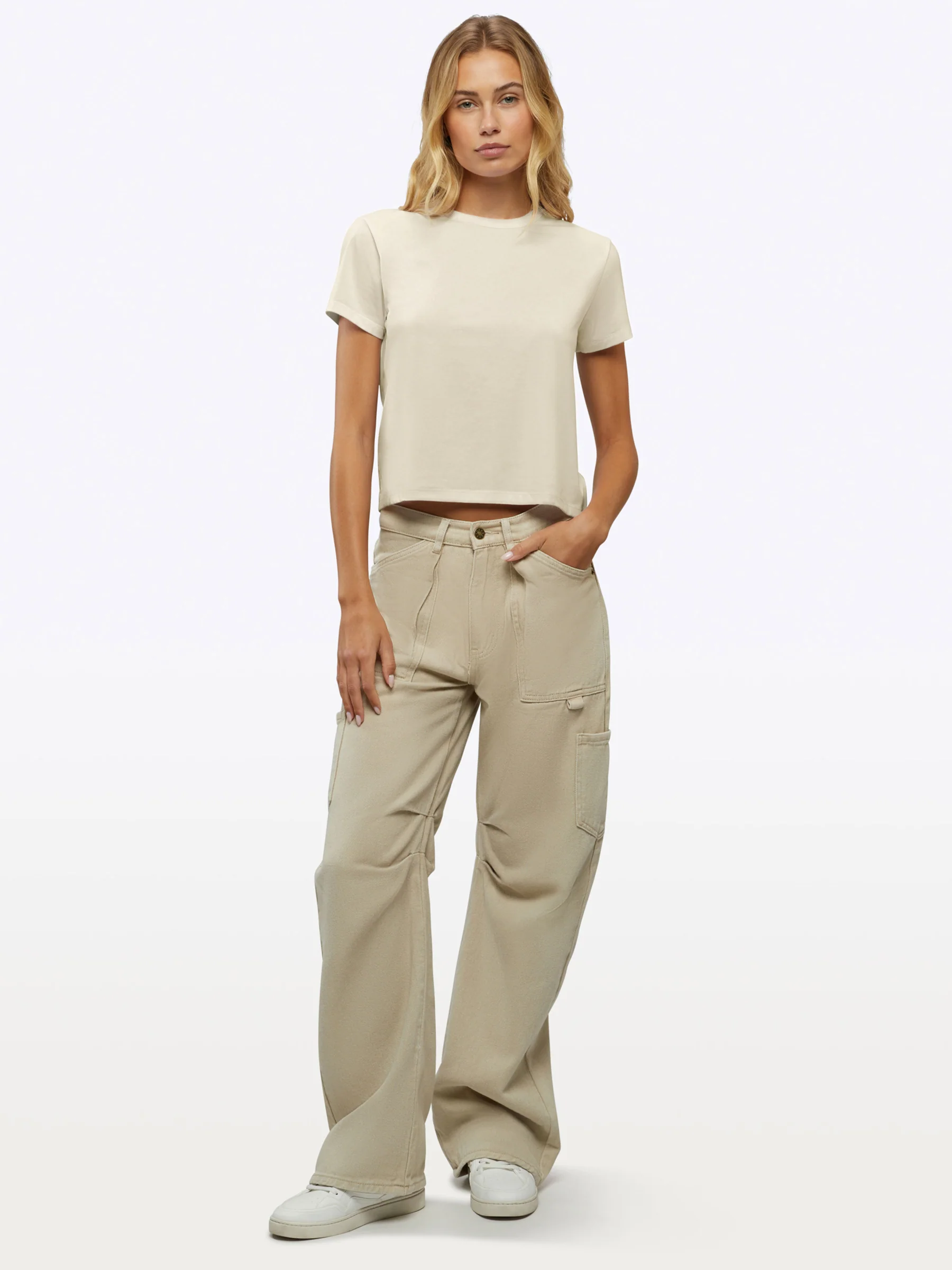 Almost Friday Tee | Ivory Classic-fit PYCA Pro® - Image 4