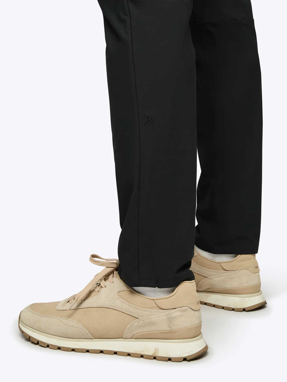AO 5-Pocket Pant | Black Slim-Fit Versaknit® - Image 5