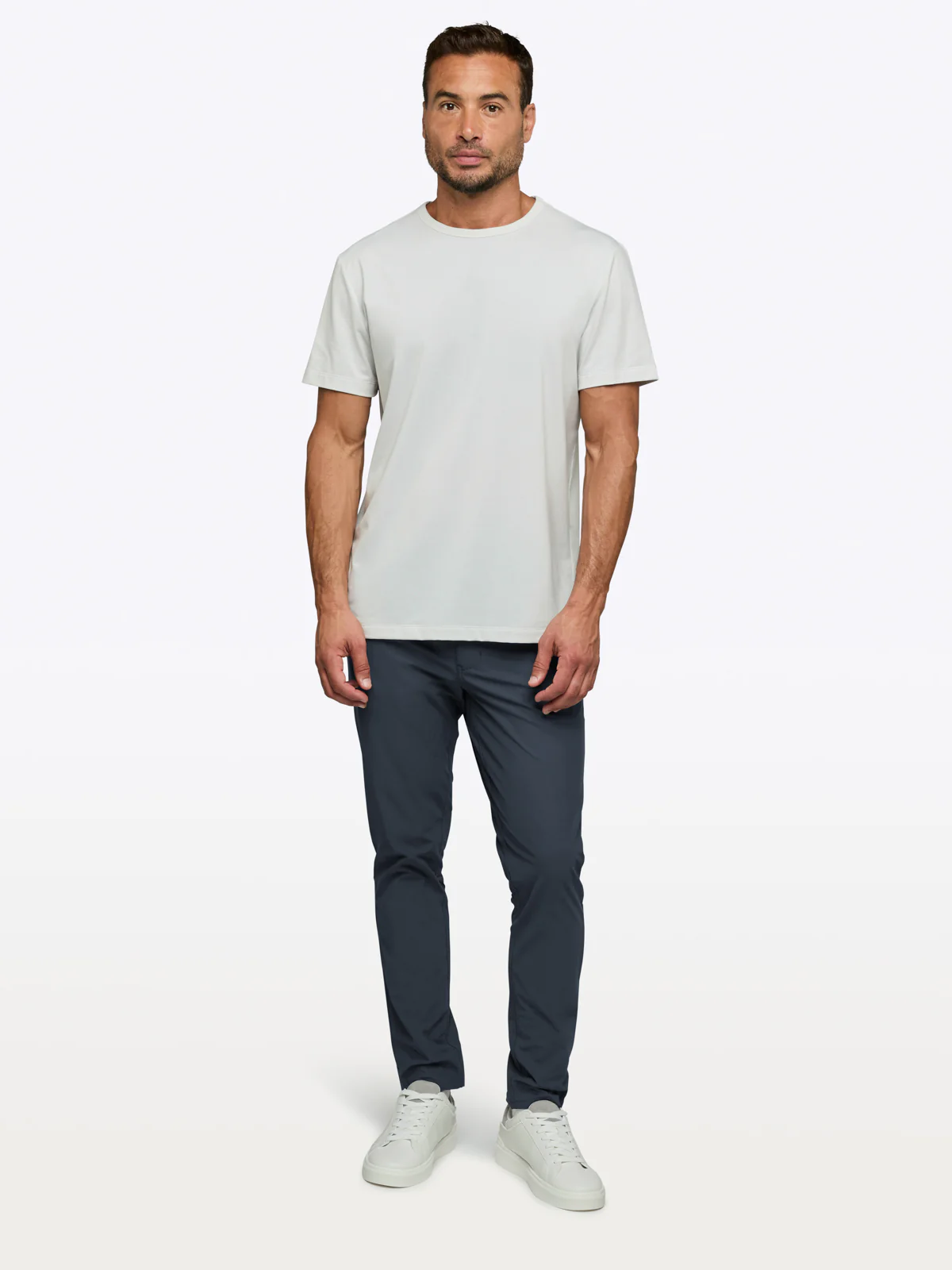 AO 5-Pocket Pant | Iron Navy Slim-Fit Versaknit® - Image 3