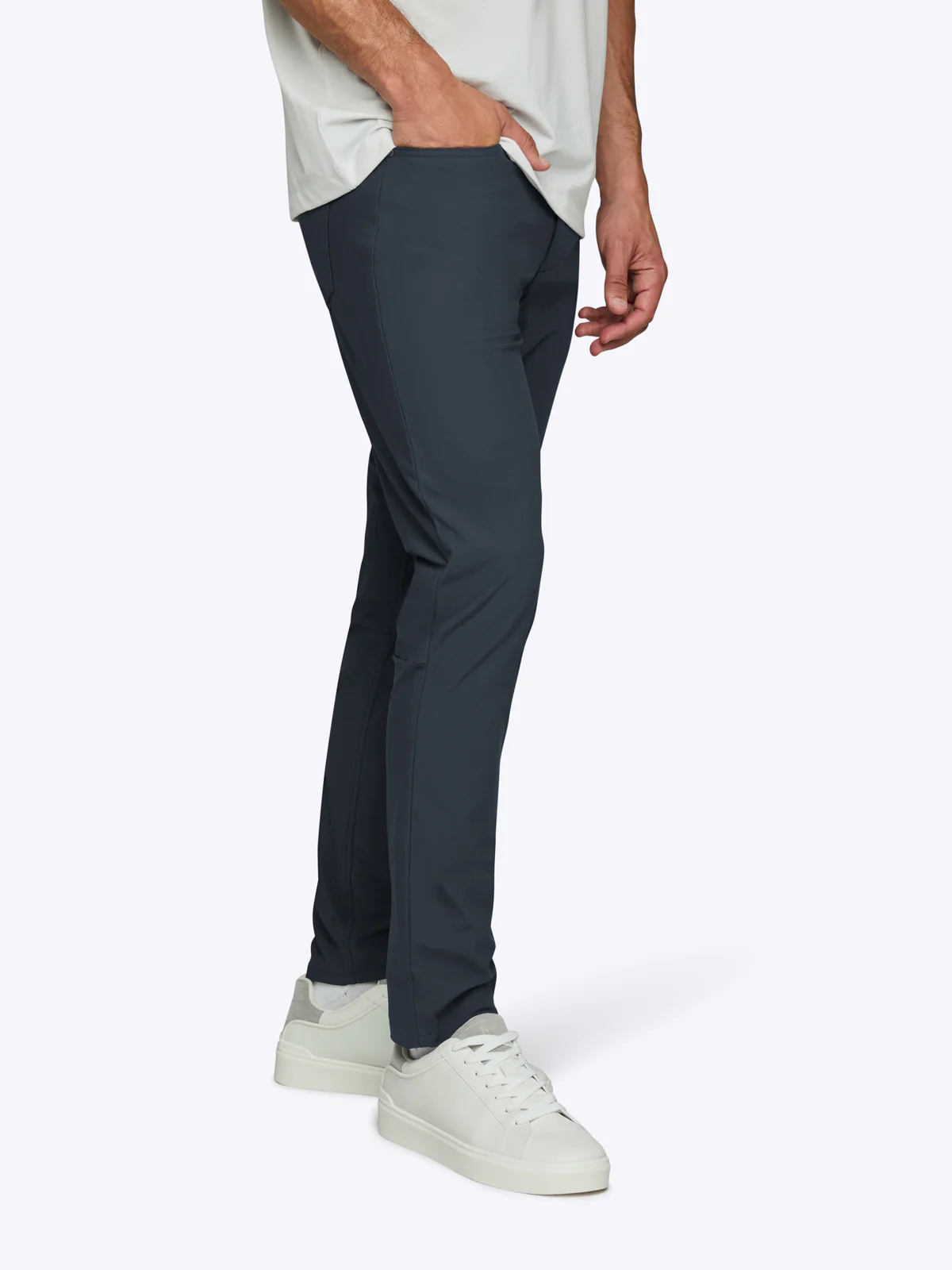 AO 5-Pocket Pant | Iron Navy Slim-Fit Versaknit® - Image 6