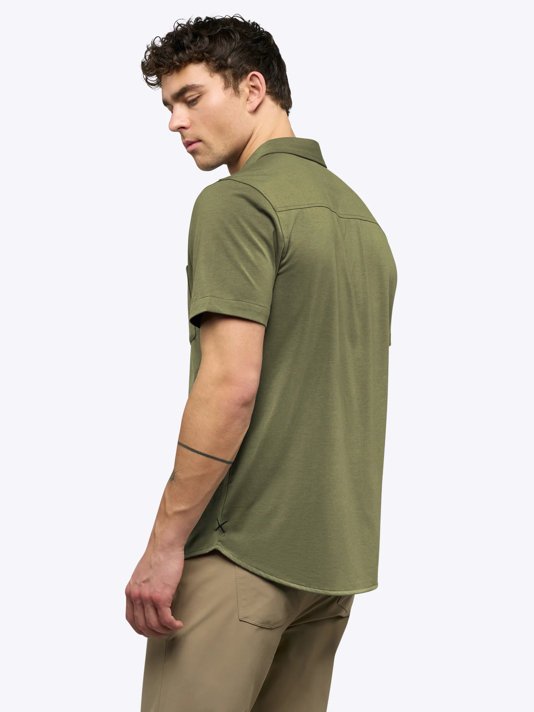 AO Button Up | Capers Signature-Fit PYCA Pro® - Image 3