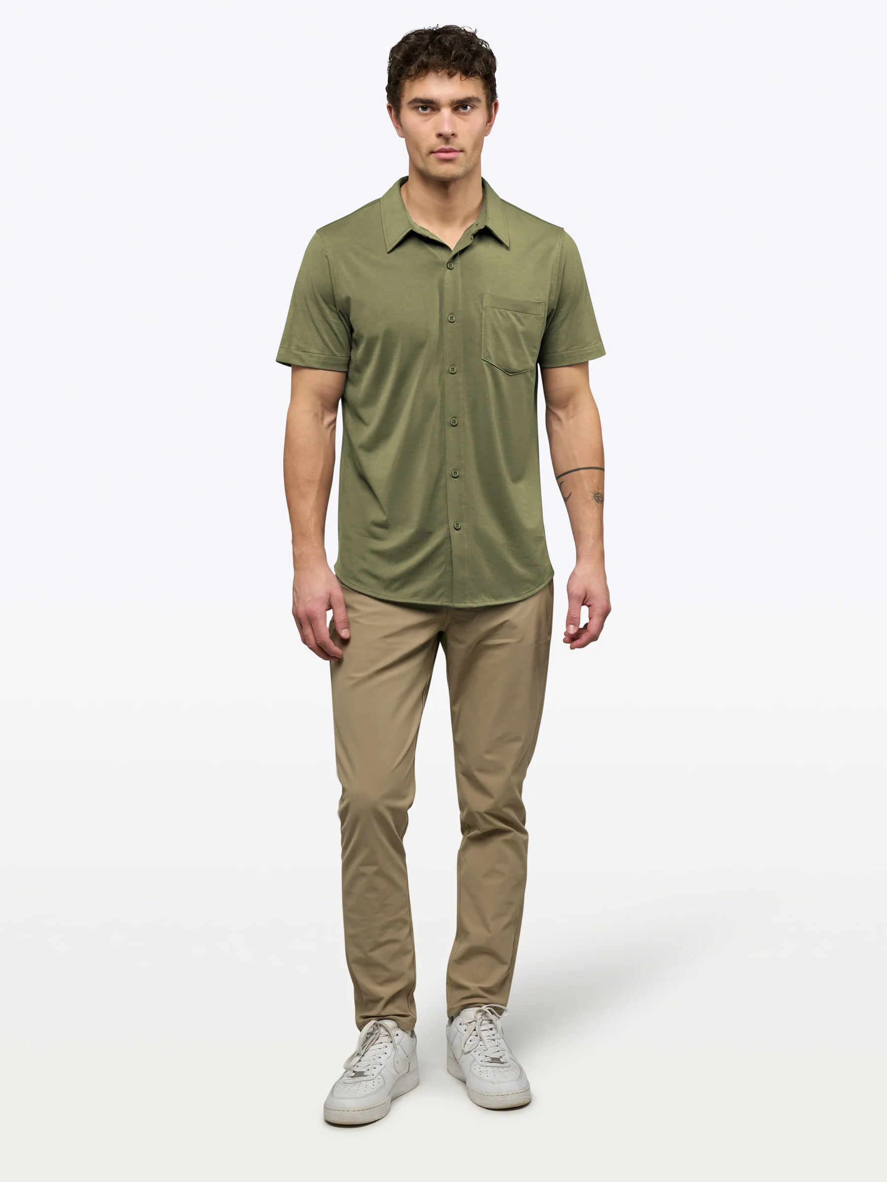 AO Button Up | Capers Signature-Fit PYCA Pro® - Image 4