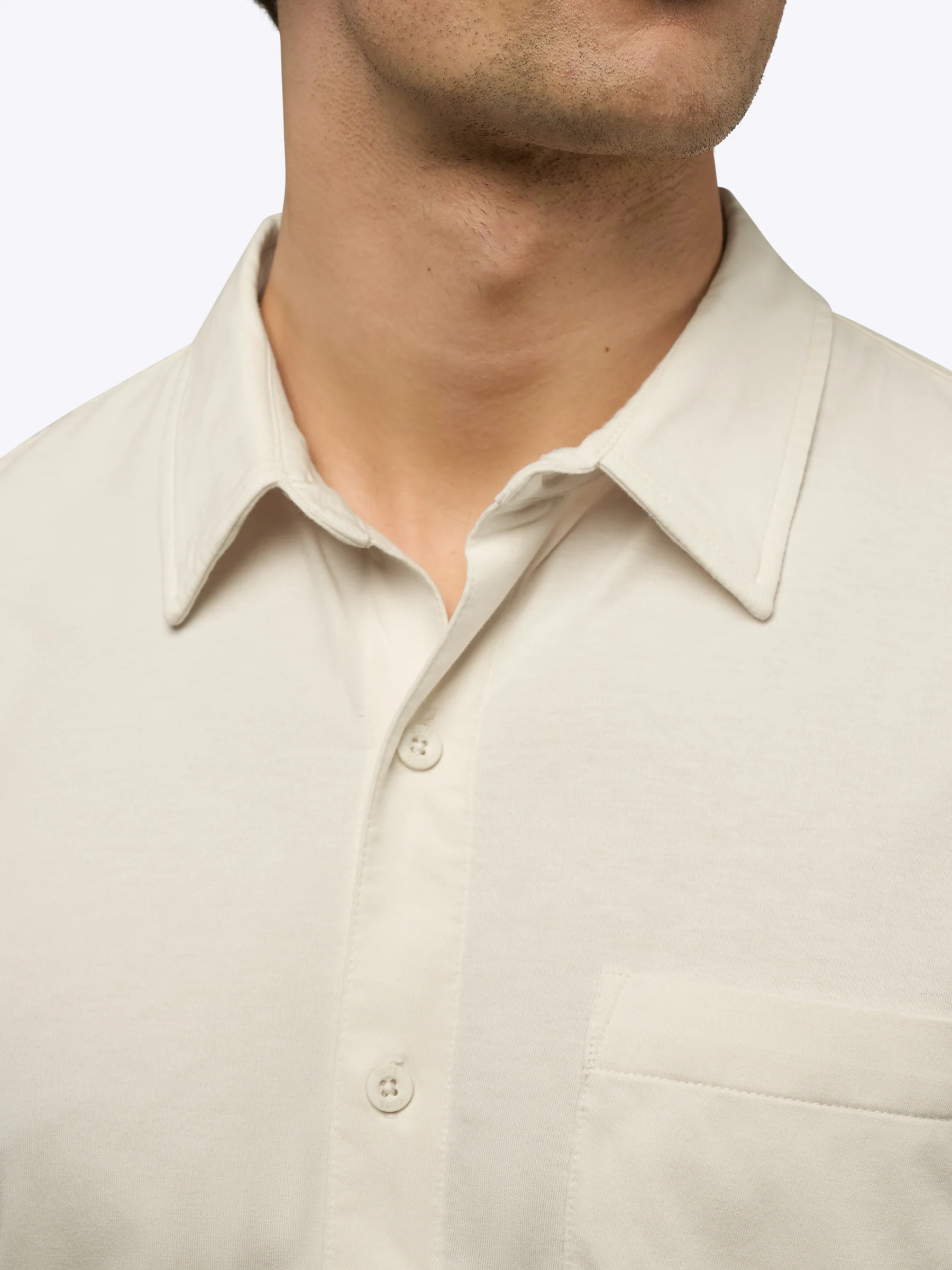 AO Button Up | Ivory Signature-Fit PYCA Pro® - Image 5