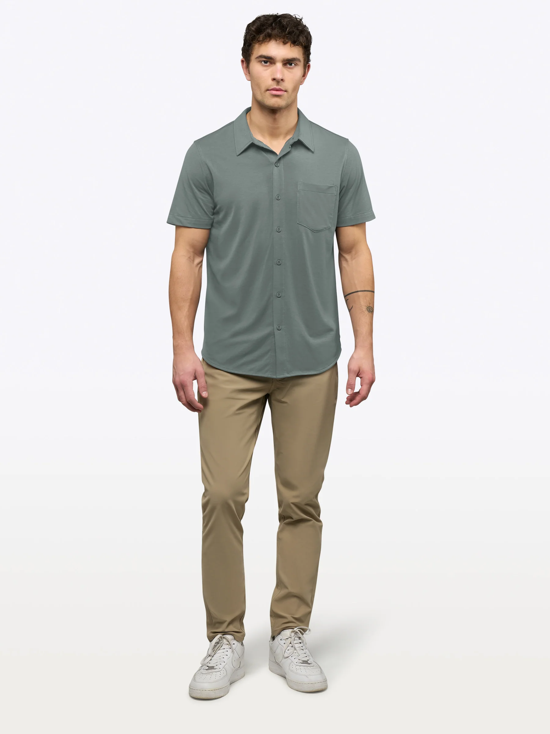 AO Button Up | Sage Signature-Fit PYCA Pro® - Image 5