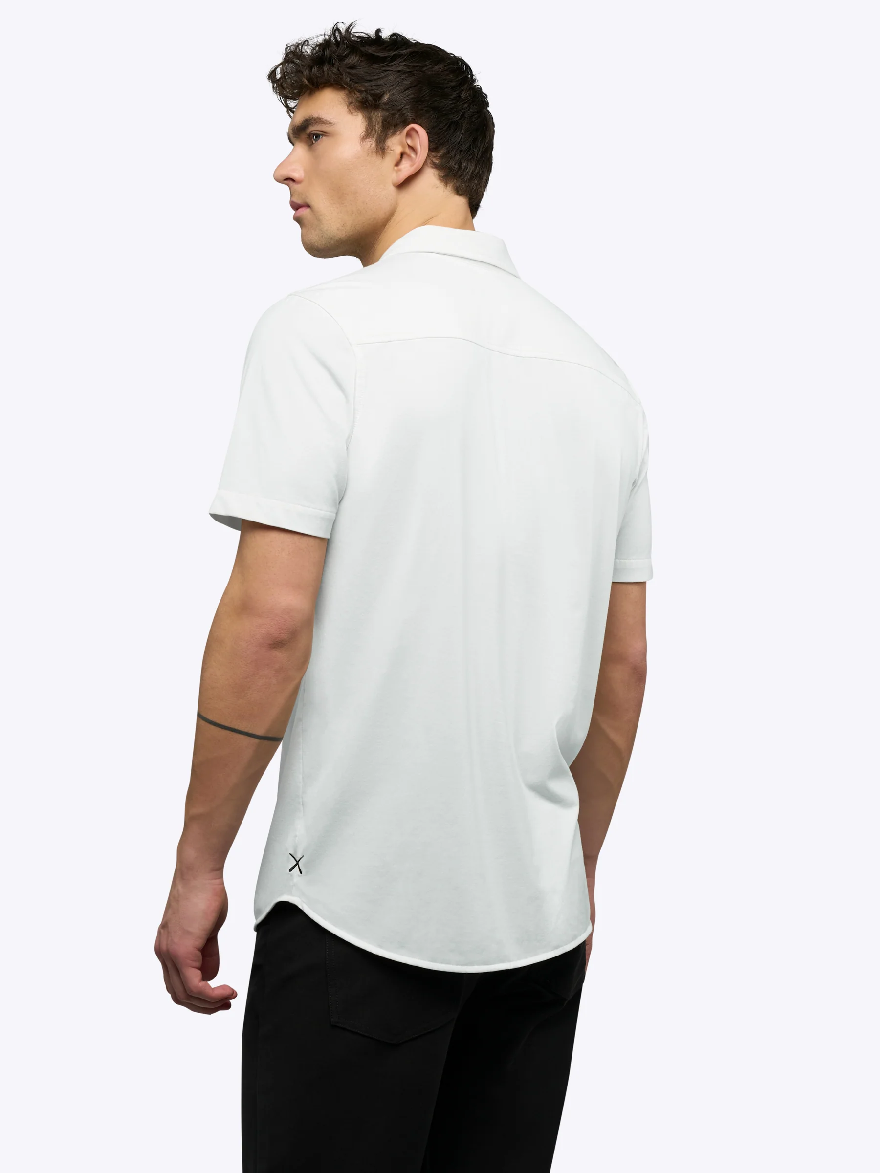 AO Button Up | White Signature-Fit PYCA Pro® - Image 3