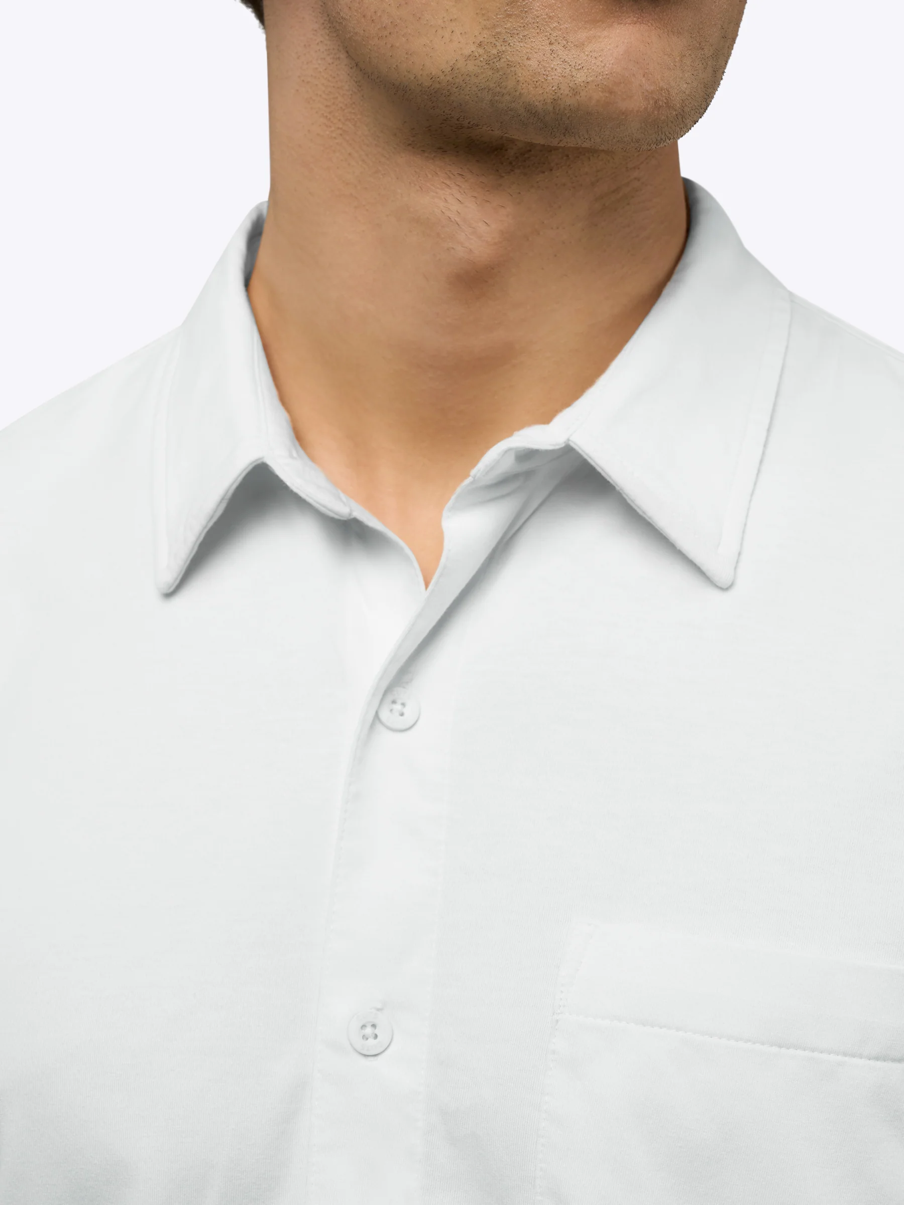 AO Button Up | White Signature-Fit PYCA Pro® - Image 4