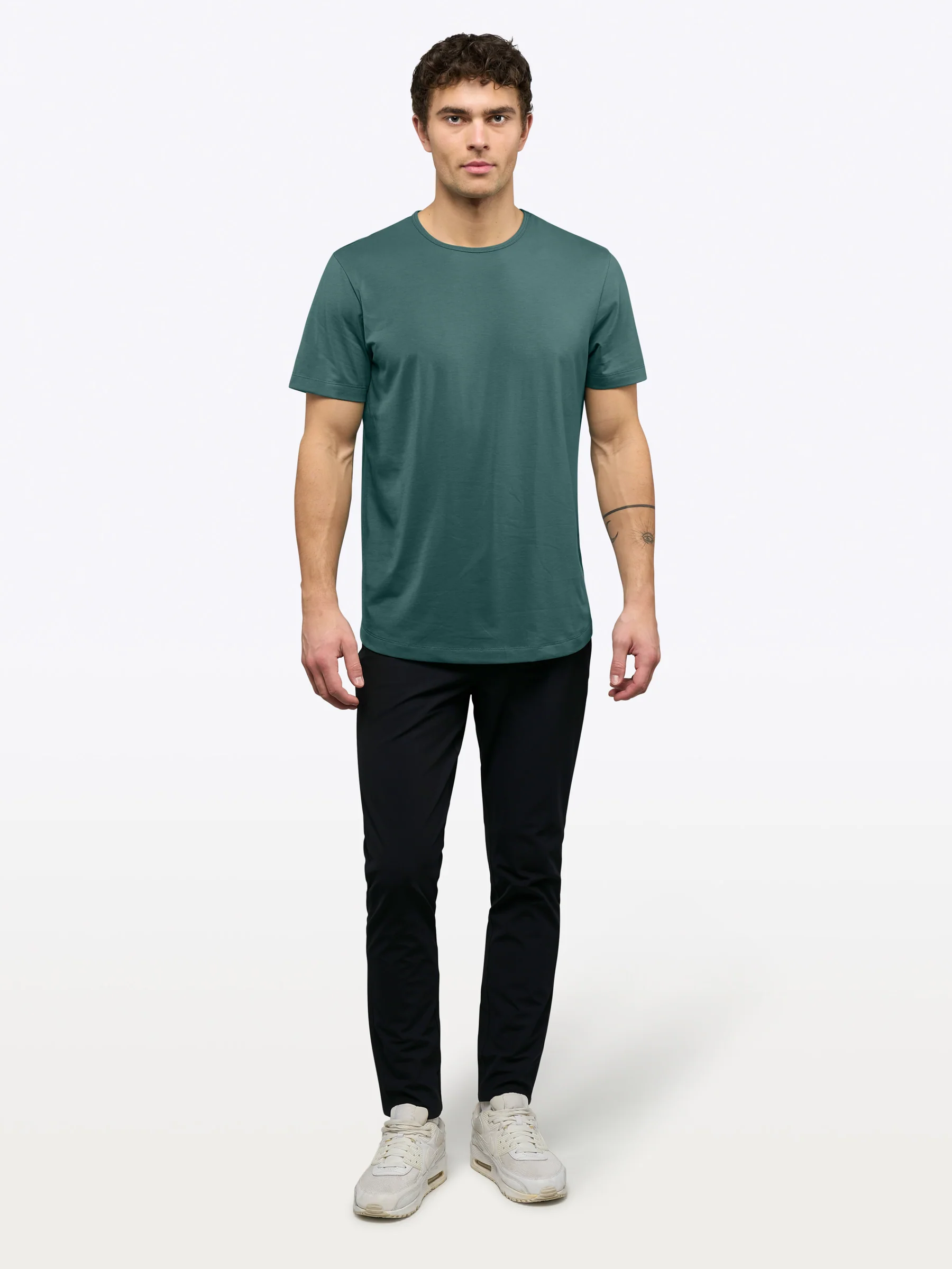 AO Curve-Hem Tee | Blue Spruce Signature-Fit PYCA Pro® - Image 4