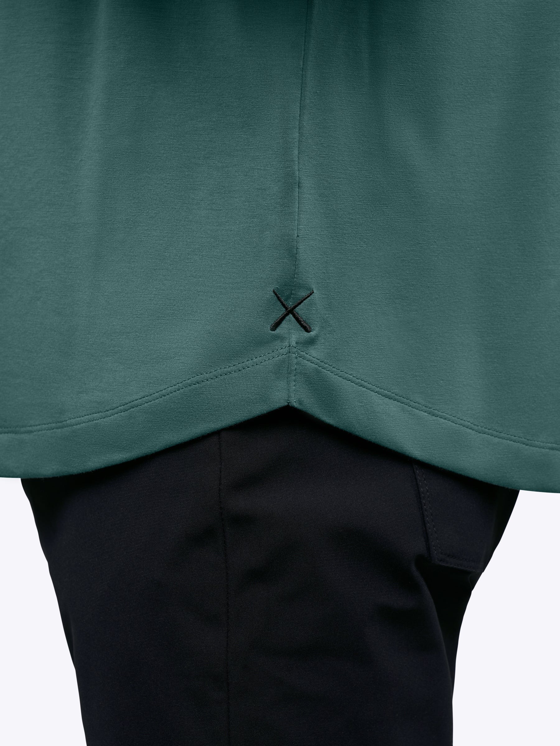 AO Curve-Hem Tee | Blue Spruce Signature-Fit PYCA Pro® - Image 6