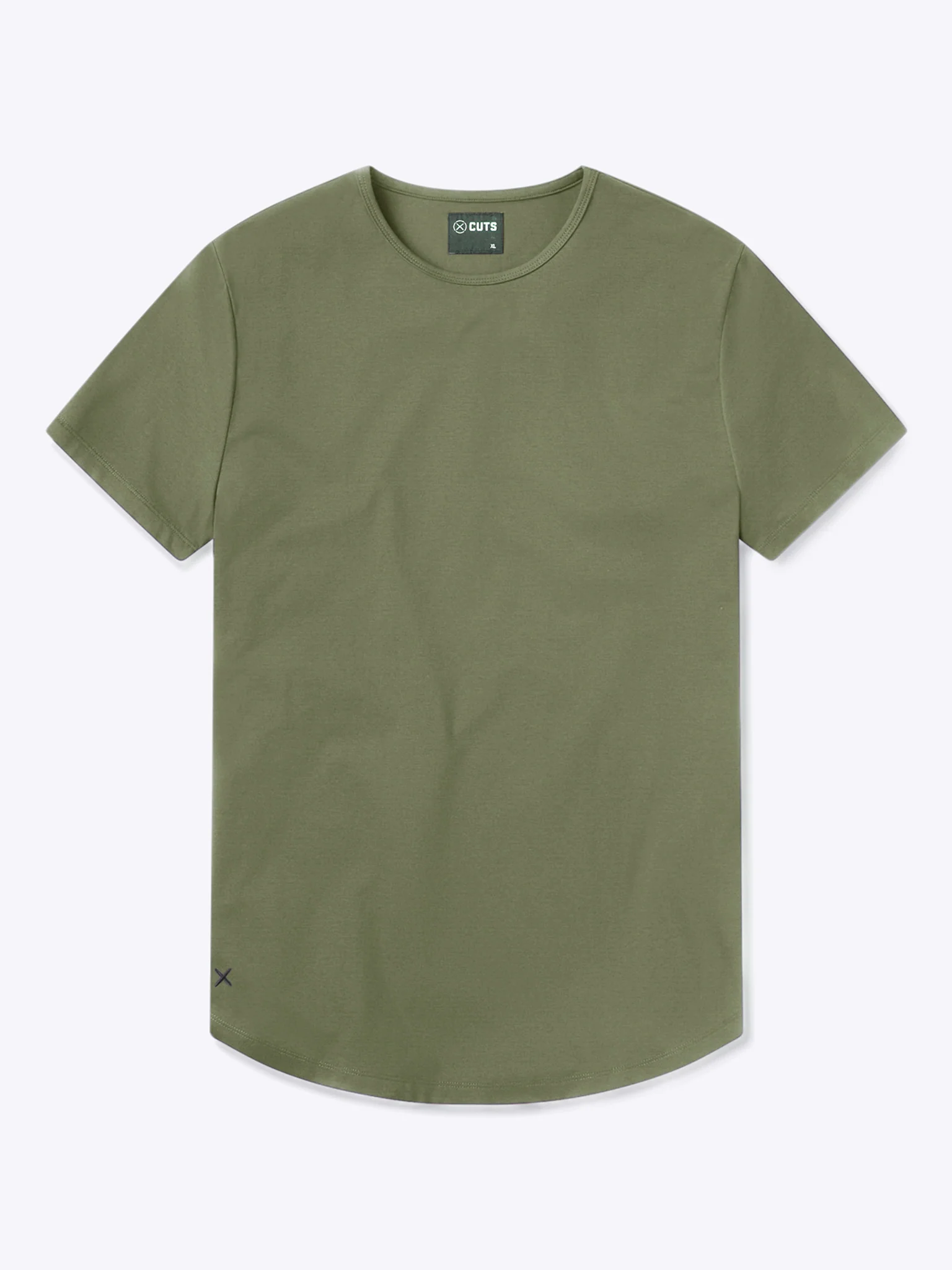 AO Curve-Hem Tee | Capers Signature-Fit PYCA Pro®