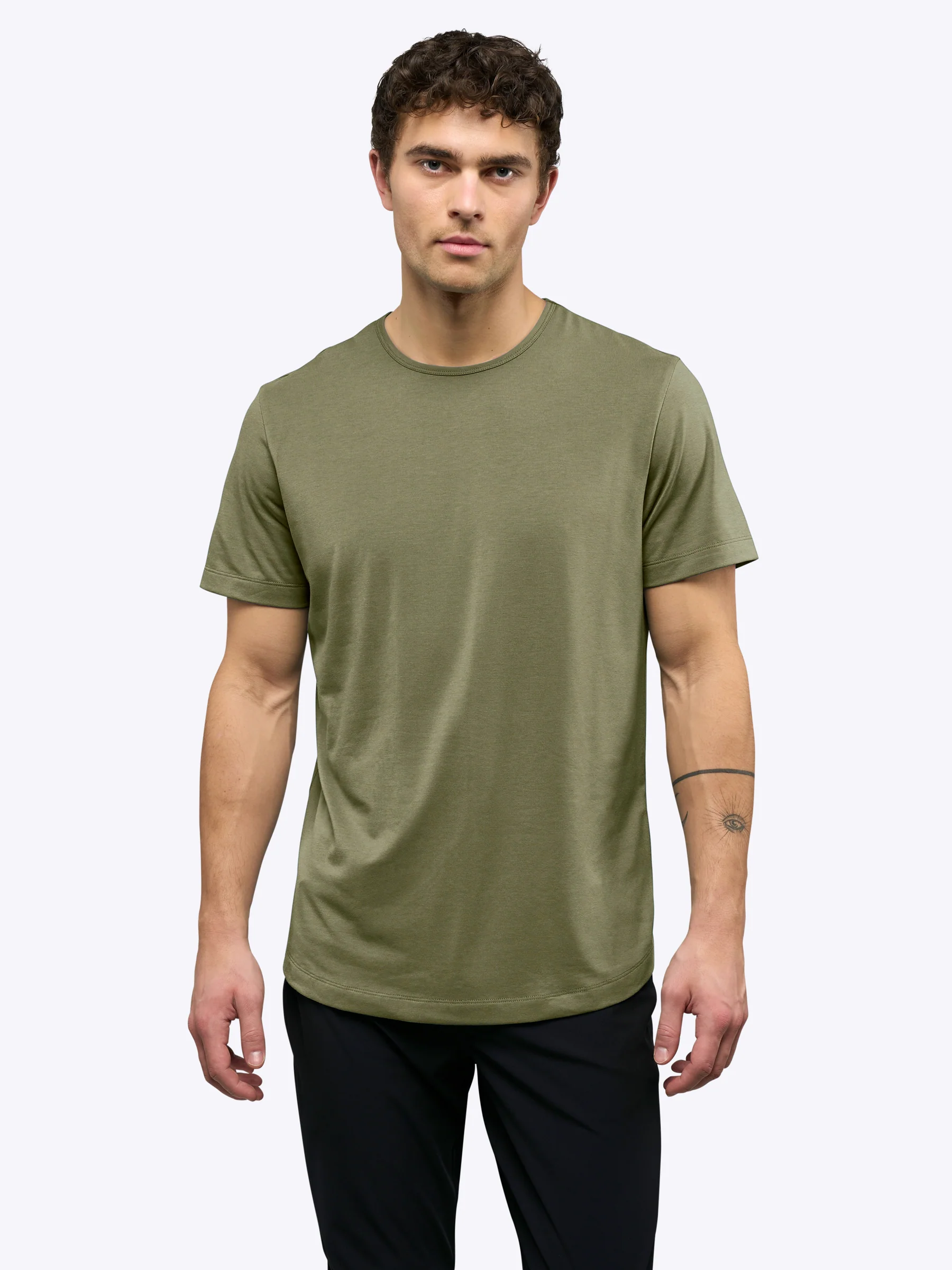 AO Curve-Hem Tee | Capers Signature-Fit PYCA Pro® - Image 2