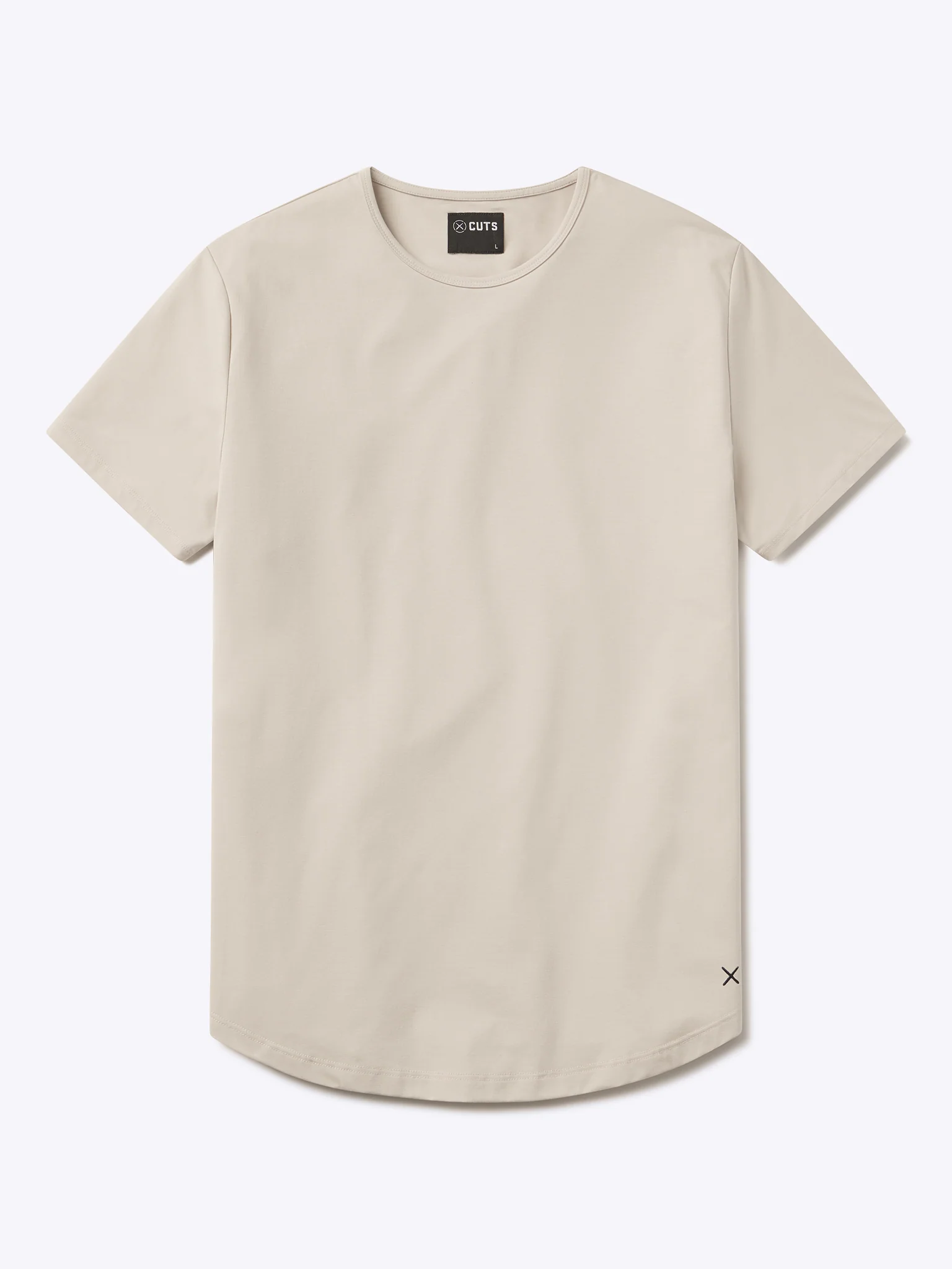 AO Curve-Hem Tee | Clay Signature-fit PYCA Pro®