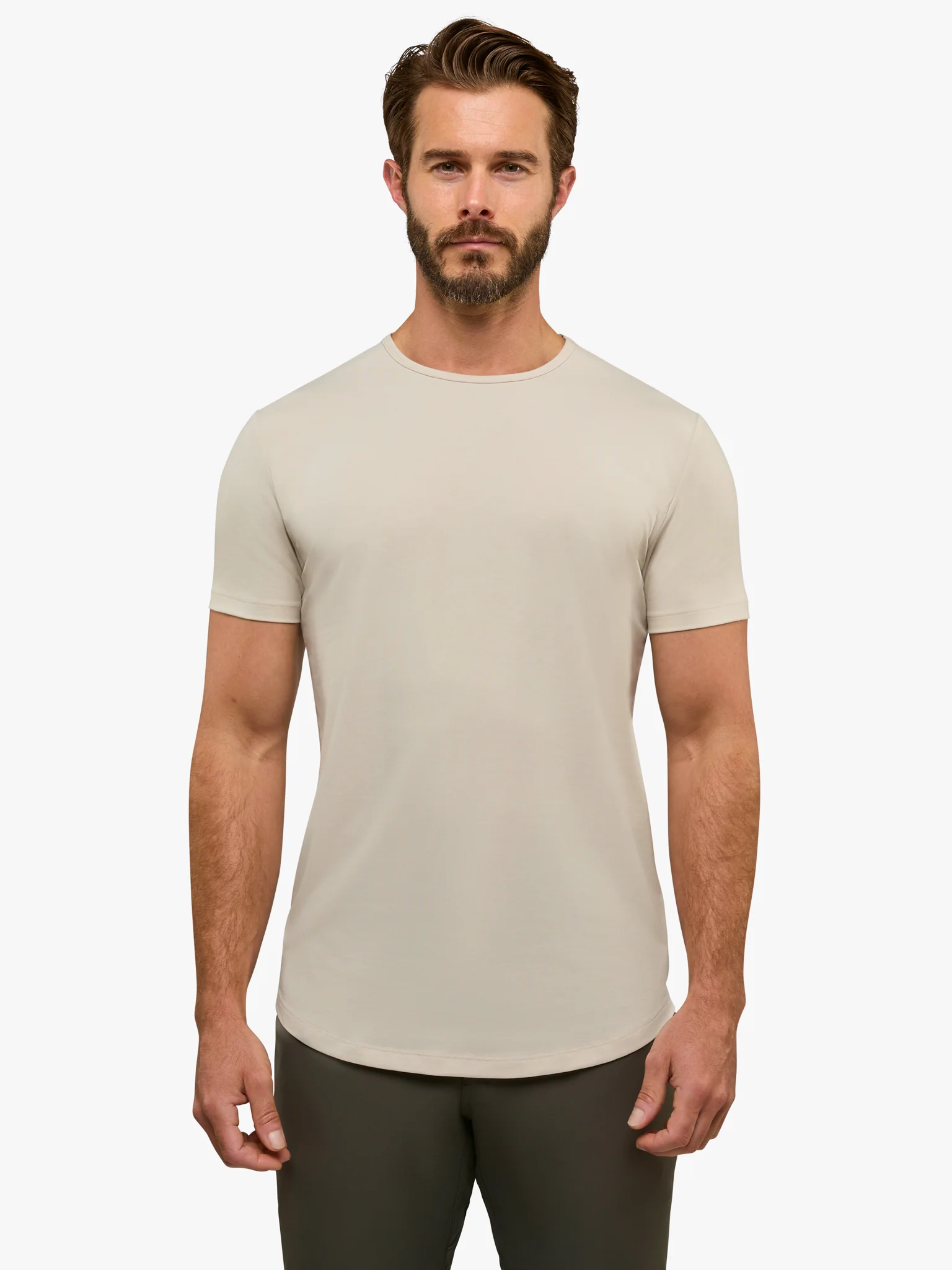 AO Curve-Hem Tee | Clay Signature-fit PYCA Pro® - Image 2