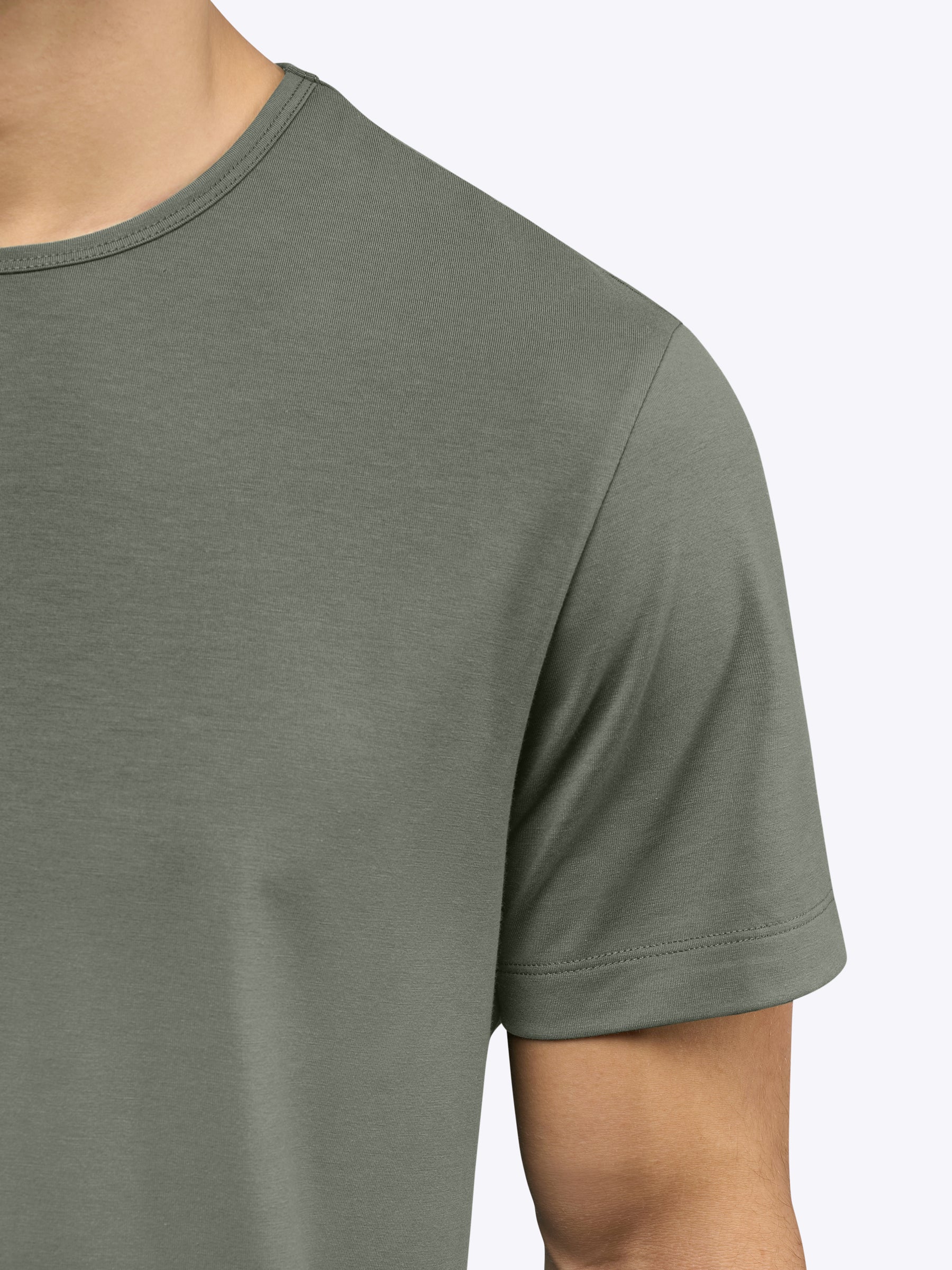 AO Curve-Hem Tee | Gunmetal Signature-Fit PYCA Pro® - Image 6