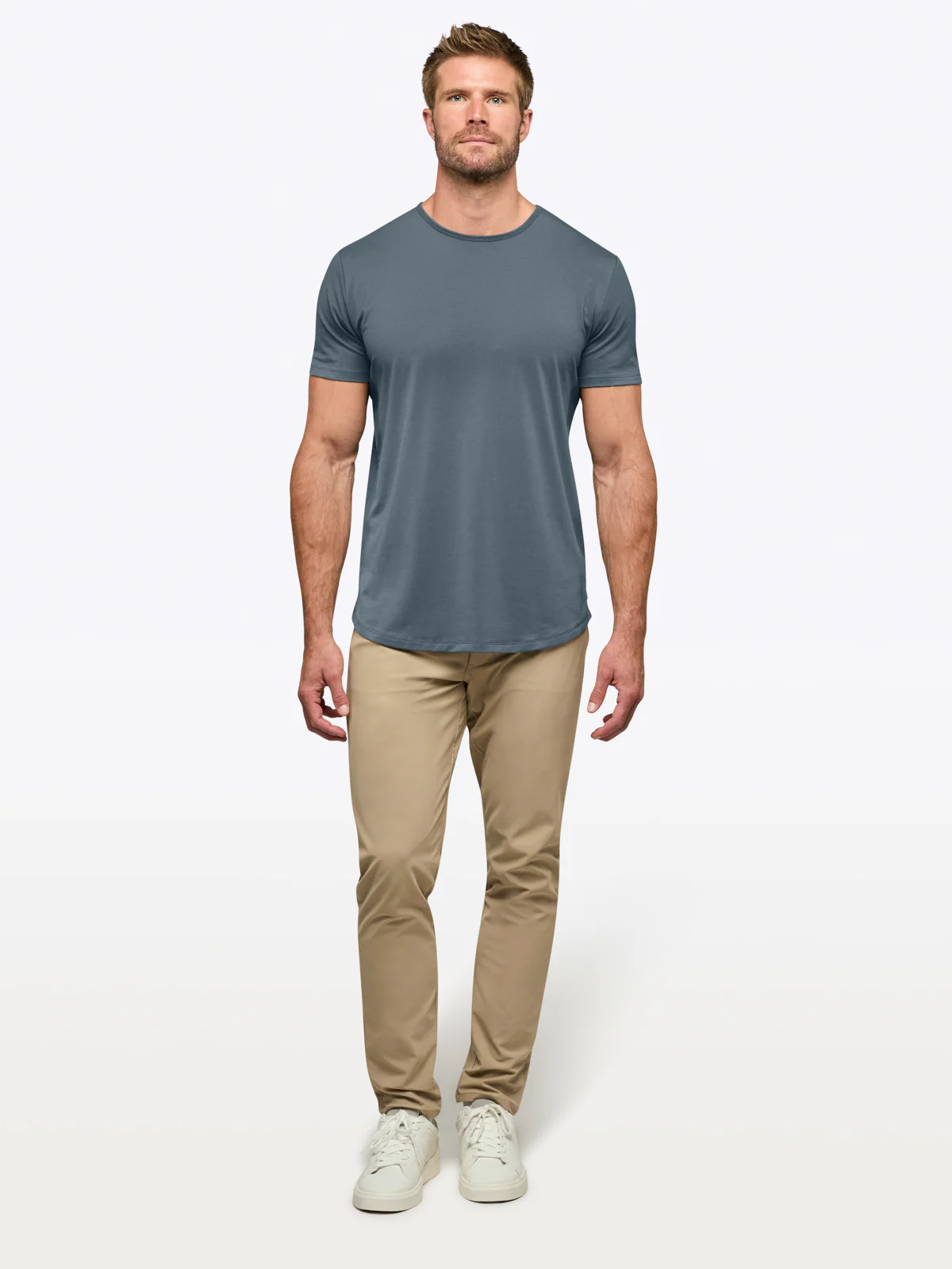 AO Curve-Hem Tee | Ocean Storm Signature-fit PYCA Pro® - Image 3