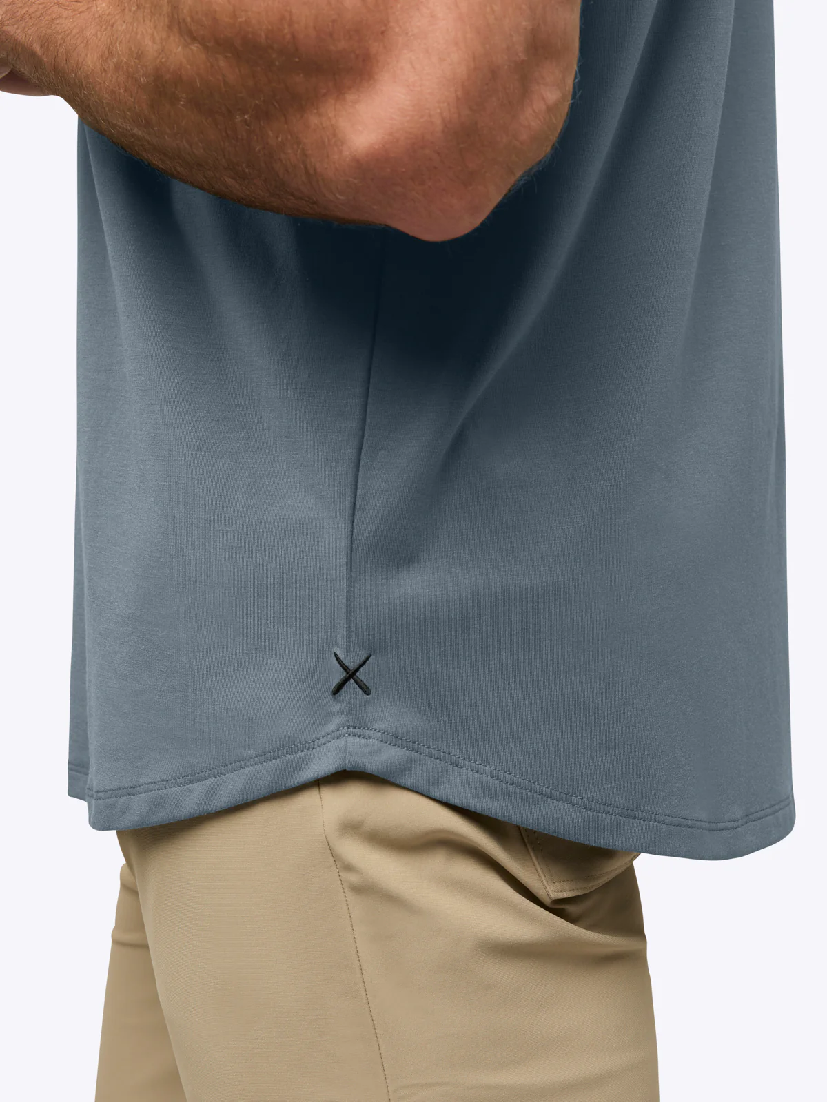 AO Curve-Hem Tee | Ocean Storm Signature-fit PYCA Pro® - Image 6