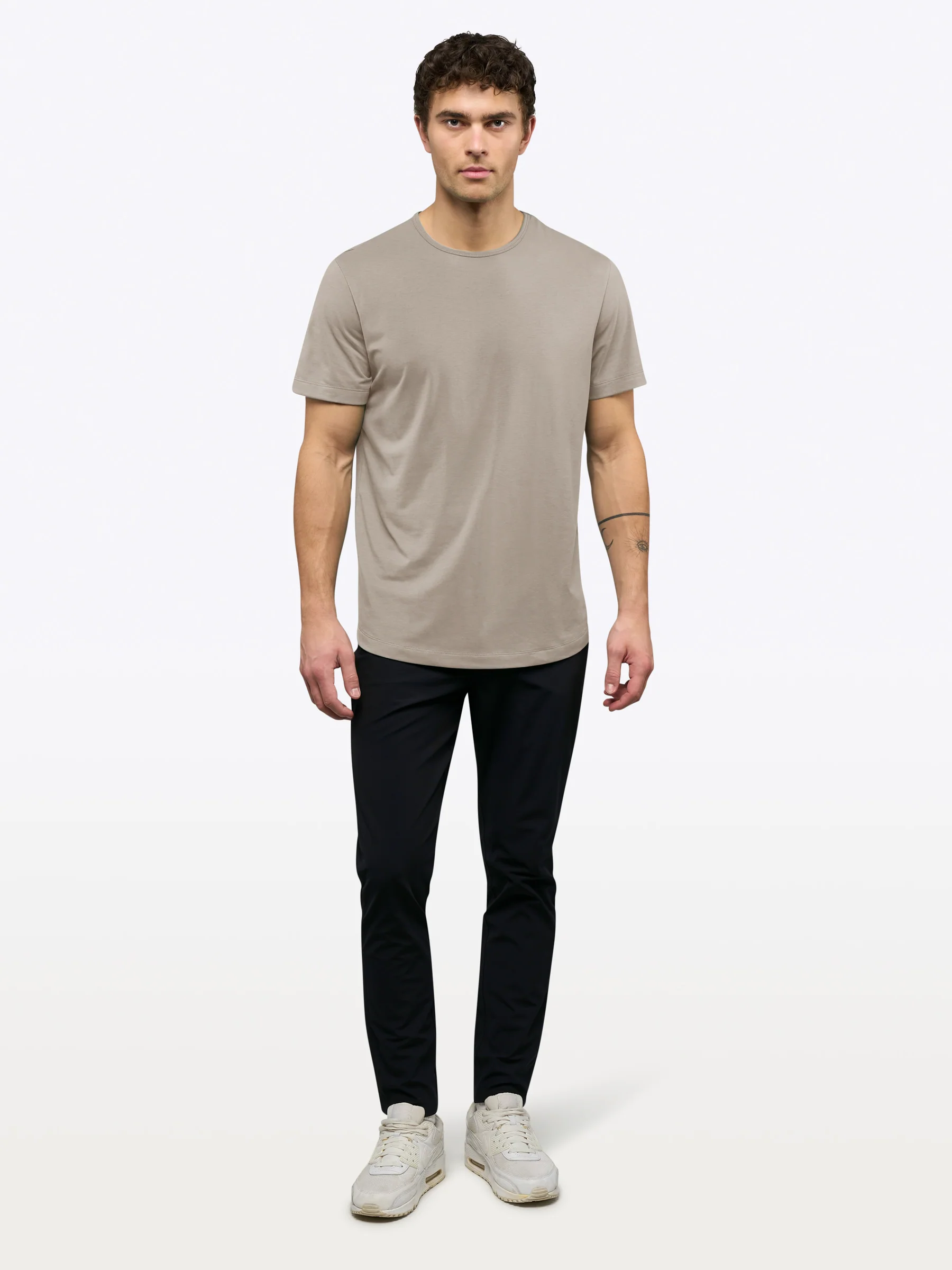 AO Curve-Hem Tee | Pure Cashmere Signature-Fit PYCA Pro® - Image 4