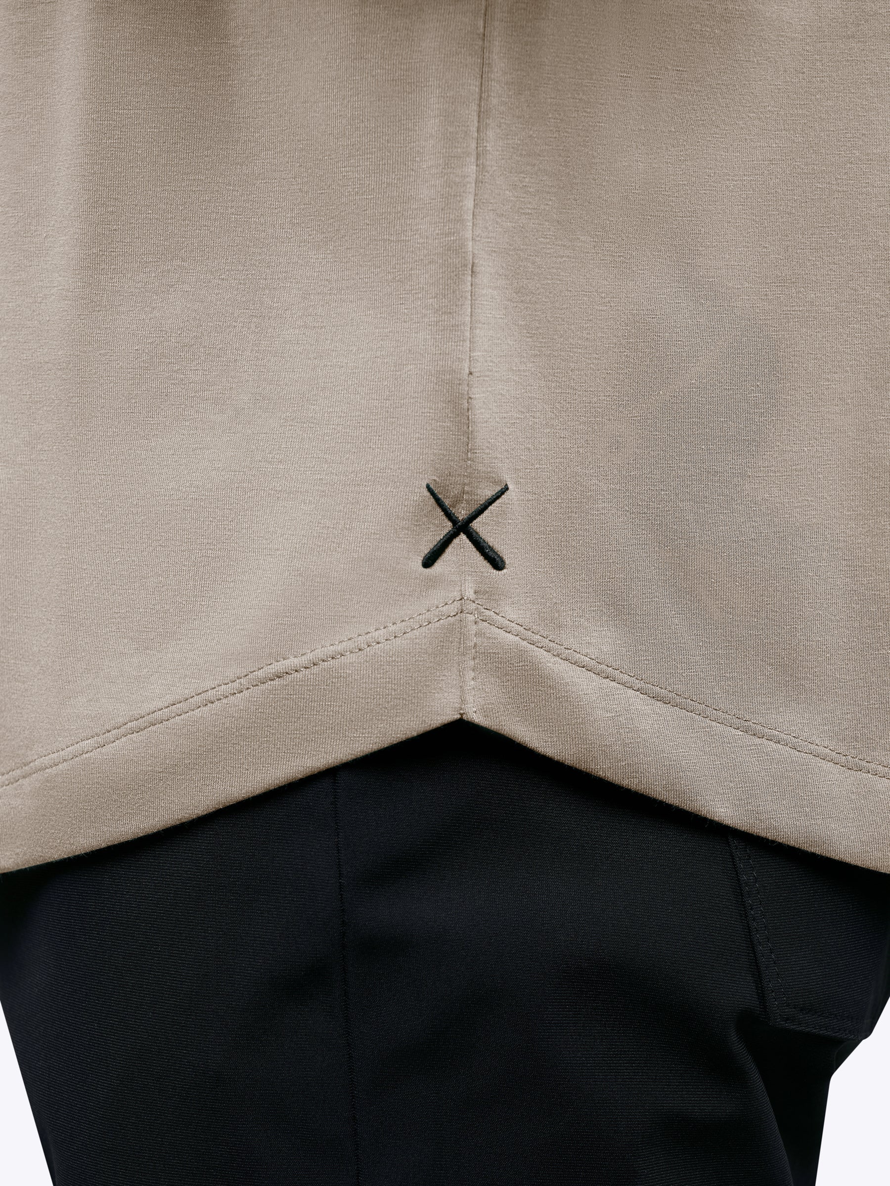 AO Curve-Hem Tee | Pure Cashmere Signature-Fit PYCA Pro® - Image 7