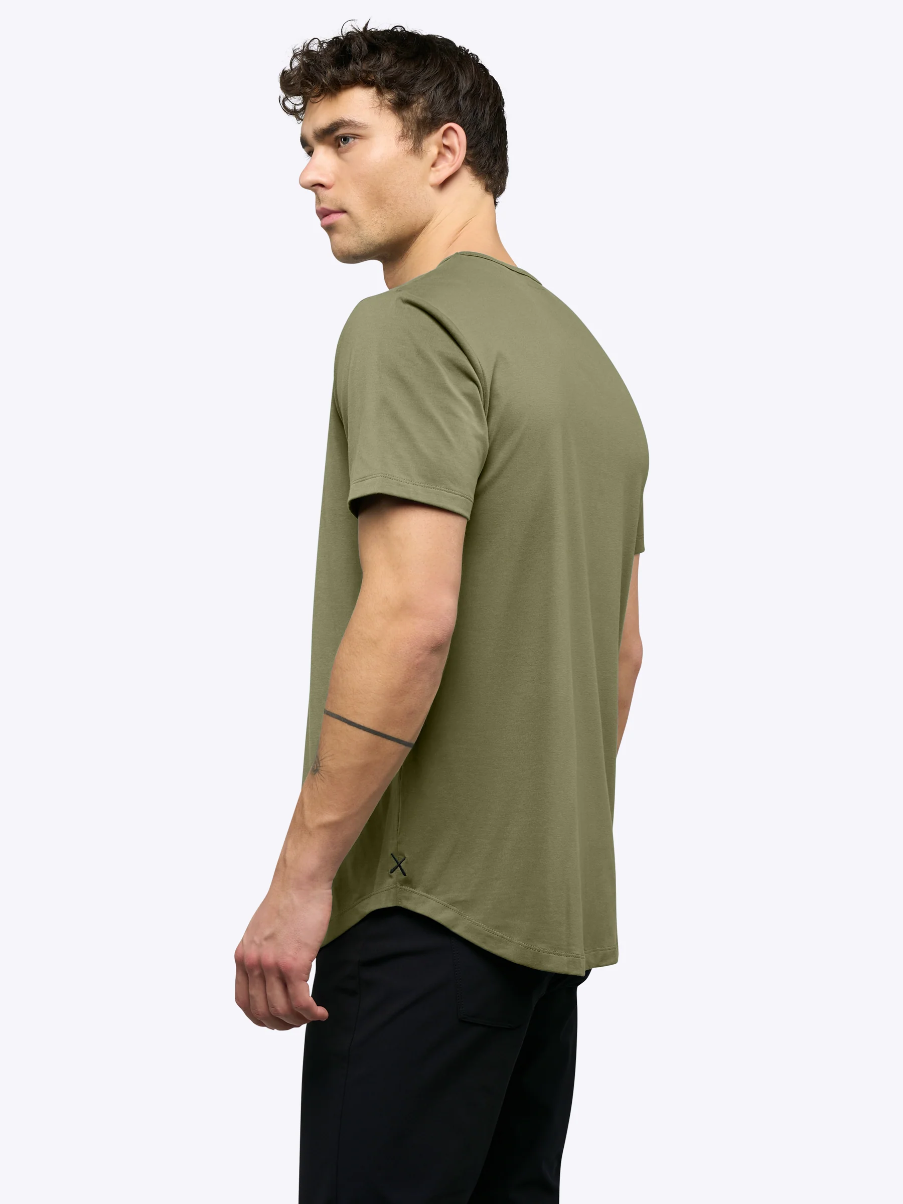 AO Elongated Tee | Capers Signature-fit PYCA Pro® - Image 3