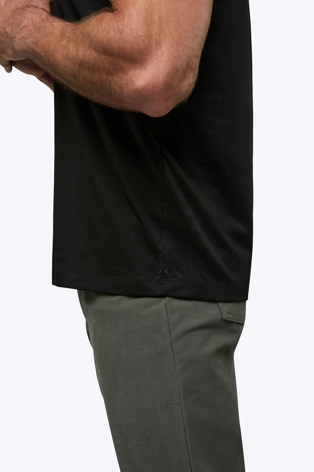 AO Forever Tee  | Black Classic-Fit PYCA Pro® - Image 5