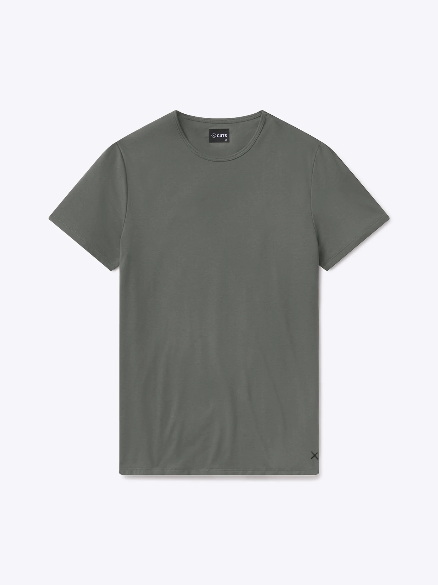 AO Forever Tee | Castor Grey Classic-Fit PYCA Pro®