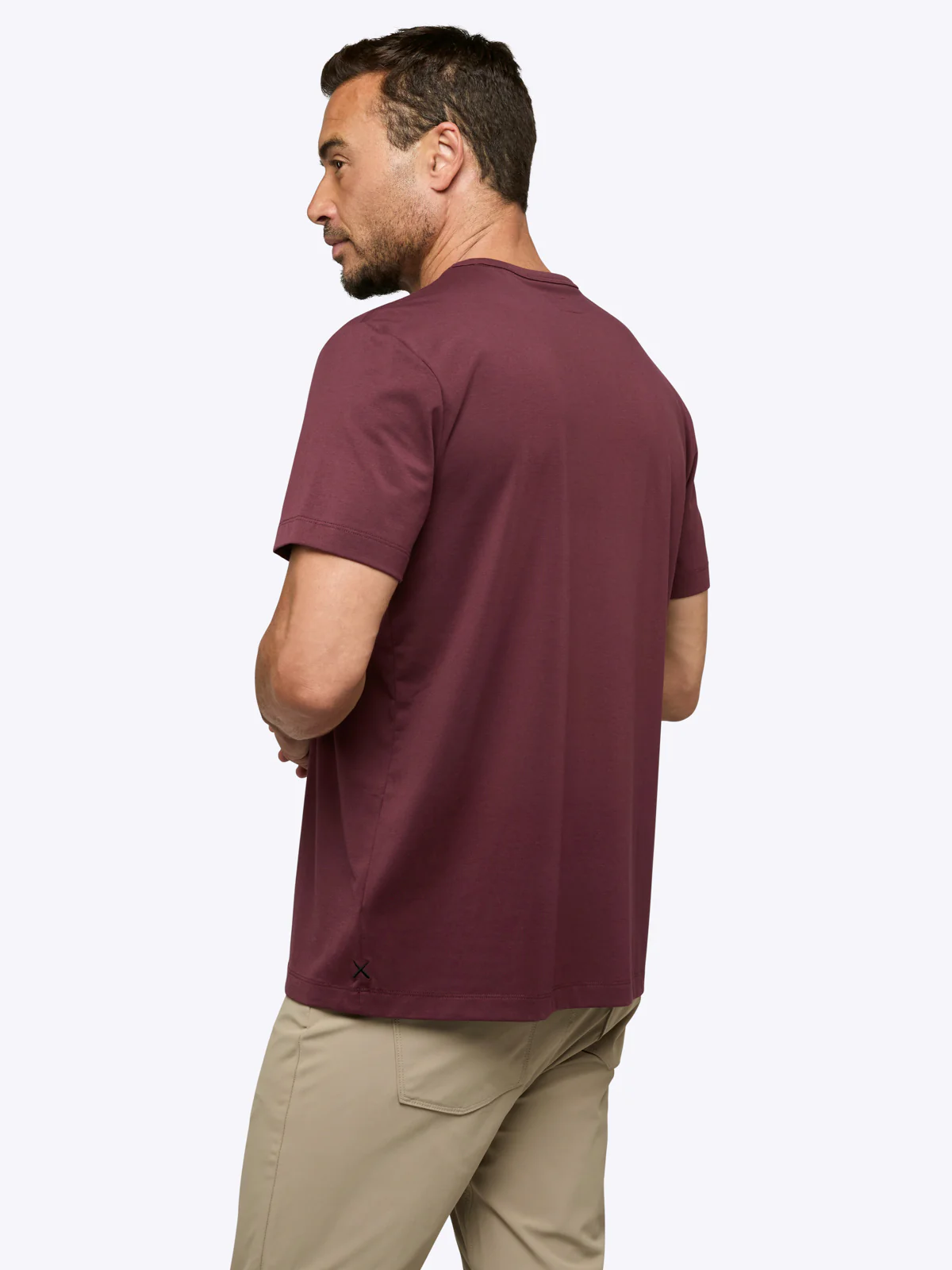 AO Forever Tee  | Currant Classic-Fit PYCA Pro® - Image 4
