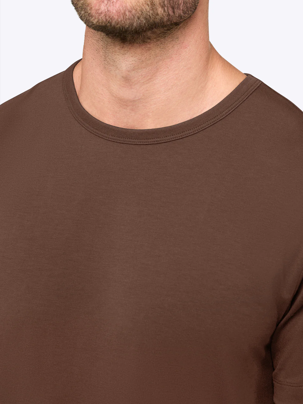 AO Forever Tee | Mocha Classic-Fit PYCA Pro® - Image 4