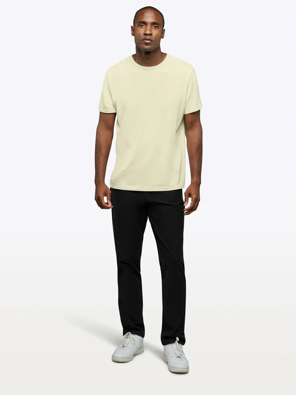 AO Forever Tee | Oyster White Classic-Fit PYCA Pro® - Image 4