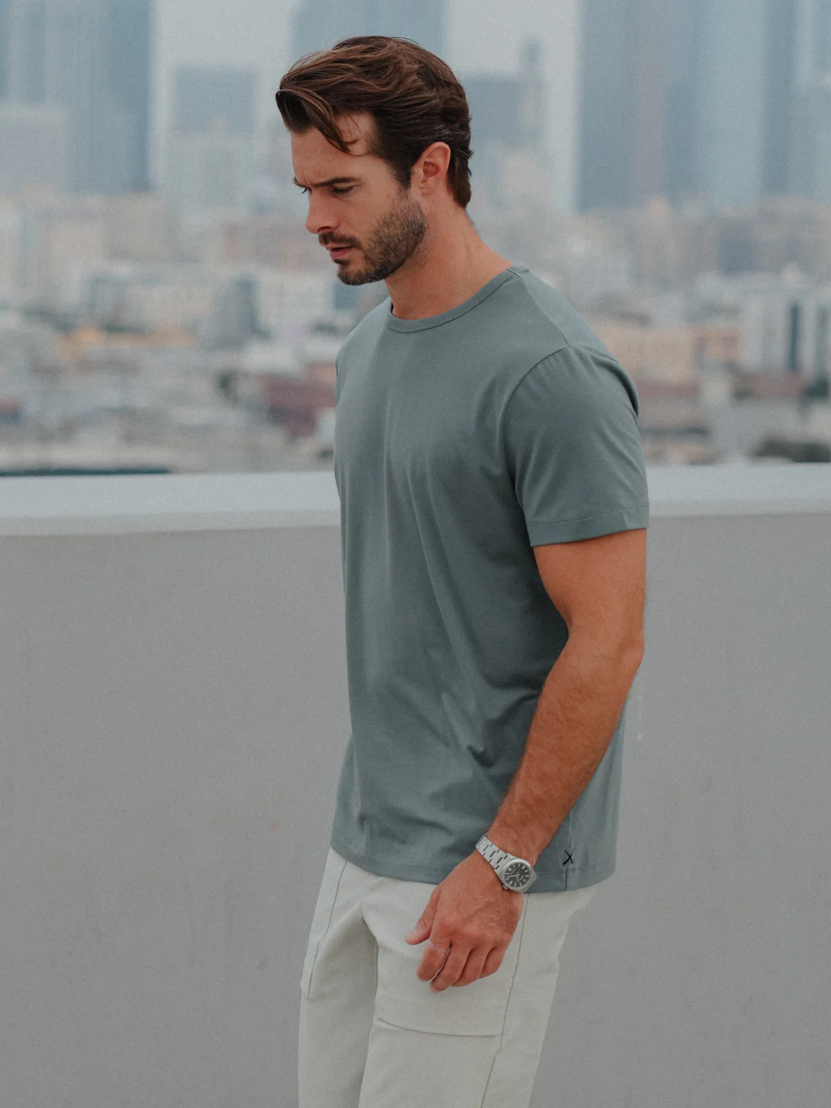 AO Forever Tee  | Sage Classic-Fit PYCA Pro® - Image 4