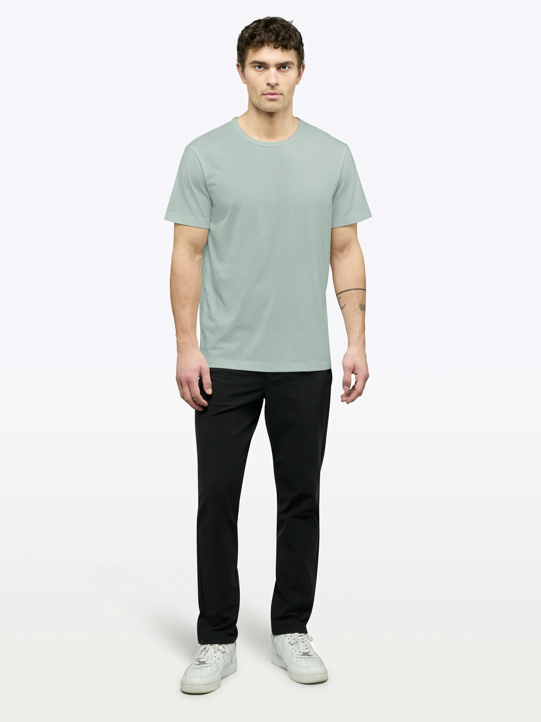 AO Forever Tee | Slate Grey Classic-Fit PYCA Pro® - Image 4