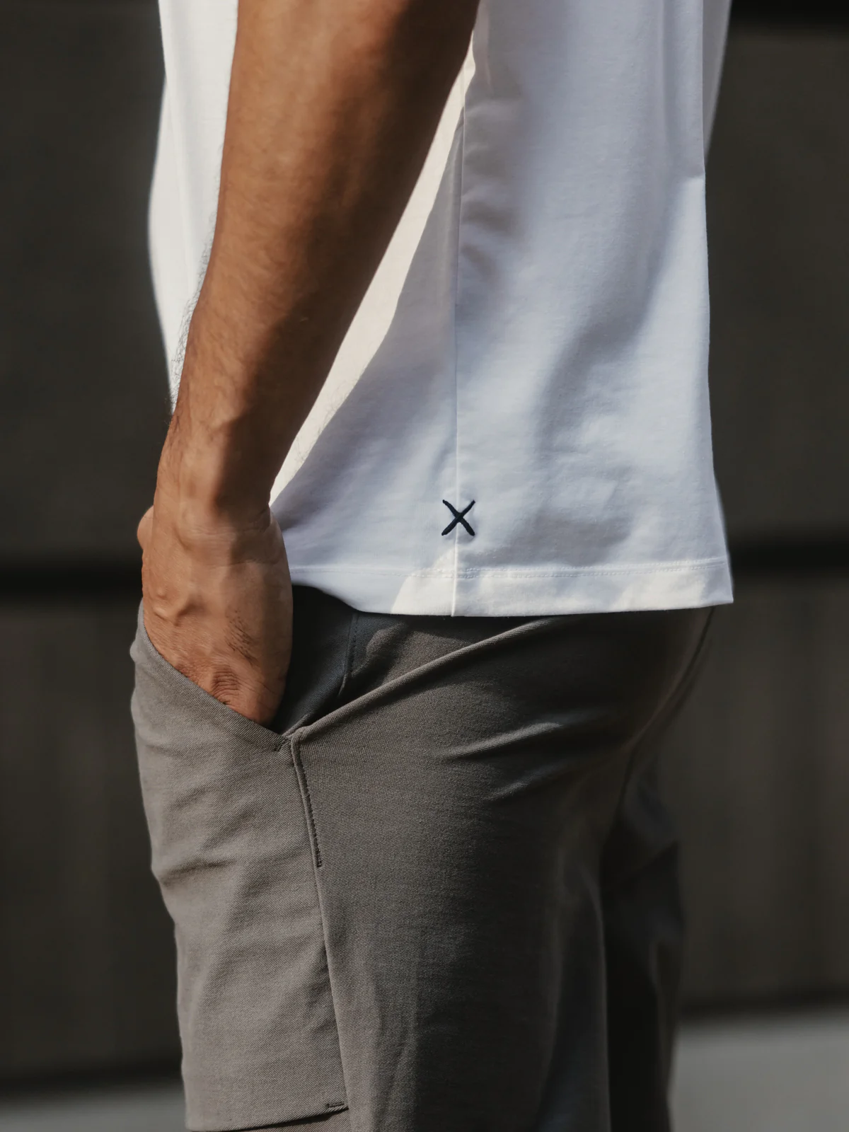 AO Forever Tee  | White Classic-Fit PYCA Pro® - Image 6