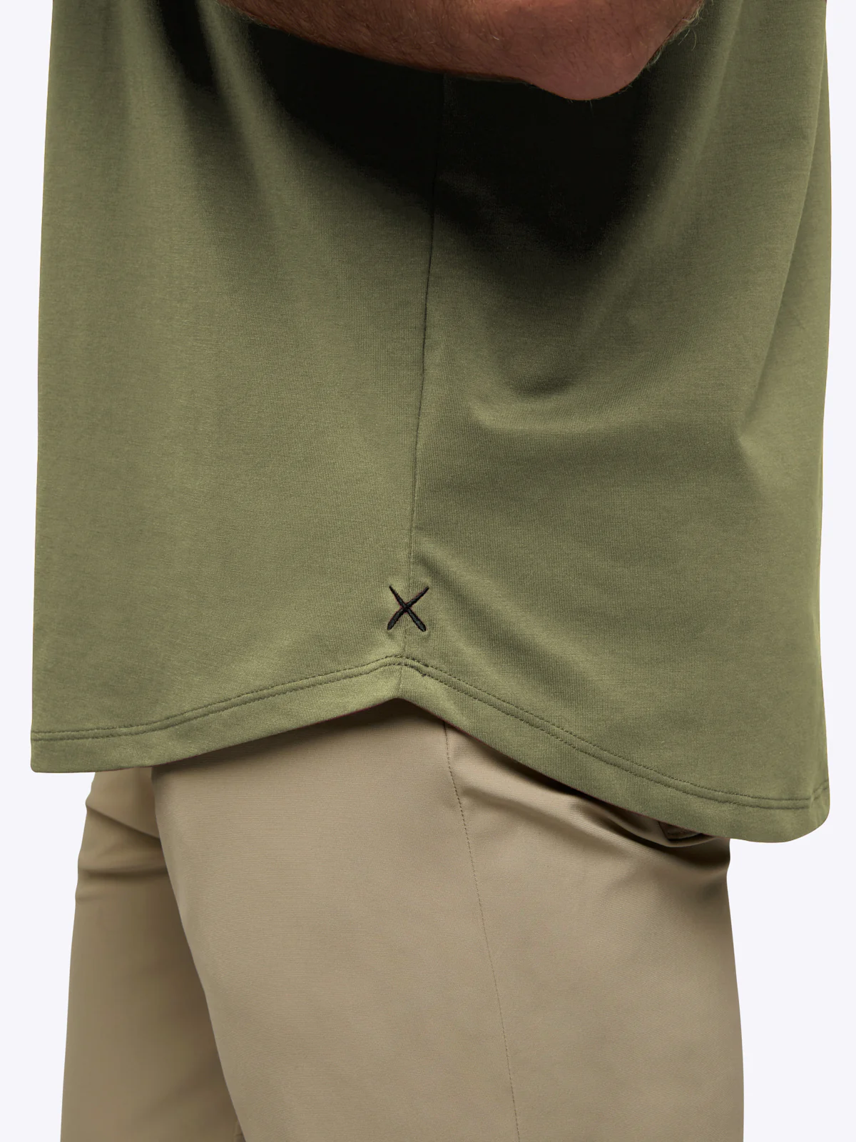 AO Henley Curve-Hem | Capers Signature-Fit PYCA Pro® - Image 6