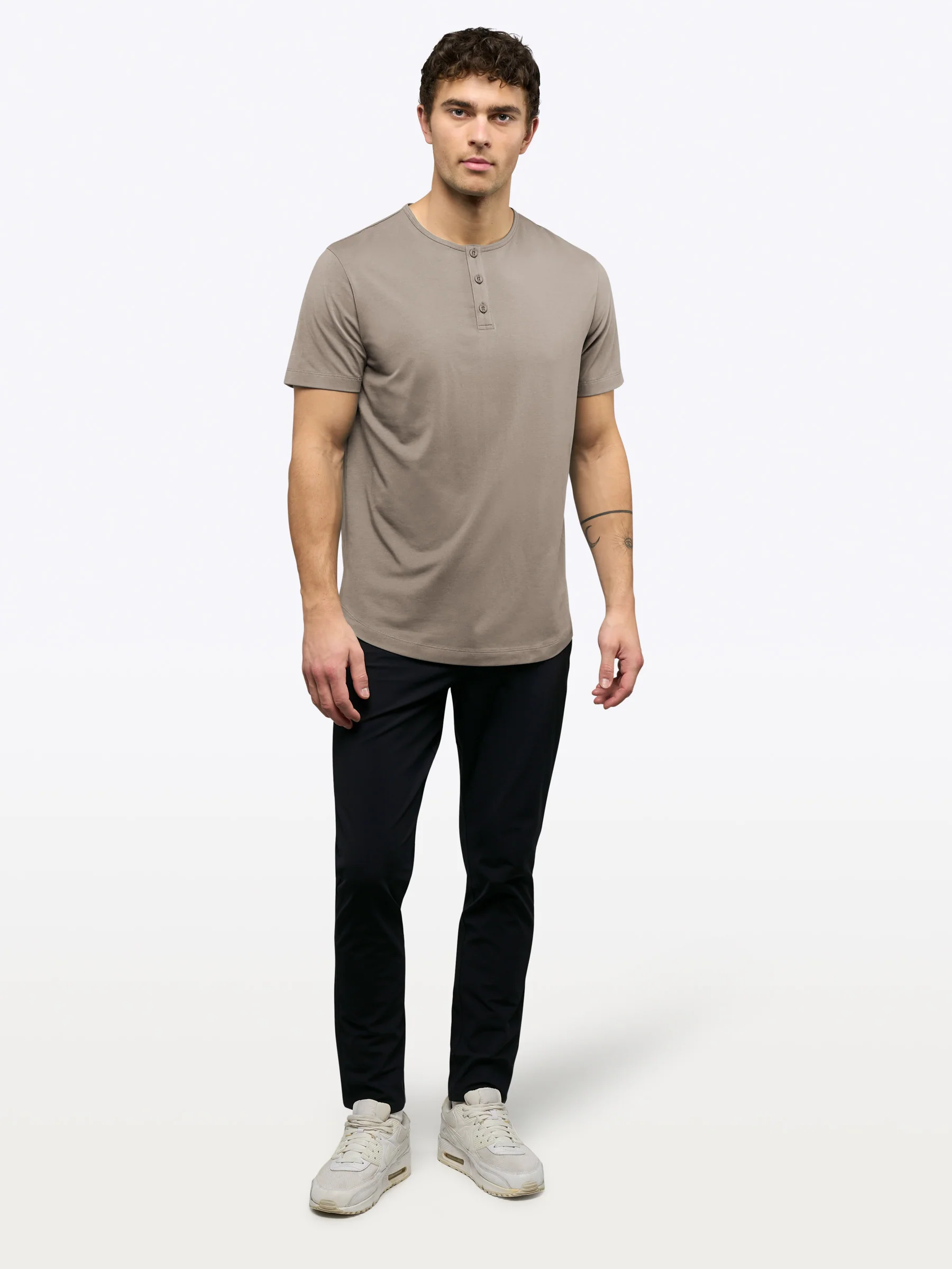 AO Henley Curve-Hem | Pure Cashmere Signature-Fit PYCA Pro® - Image 4
