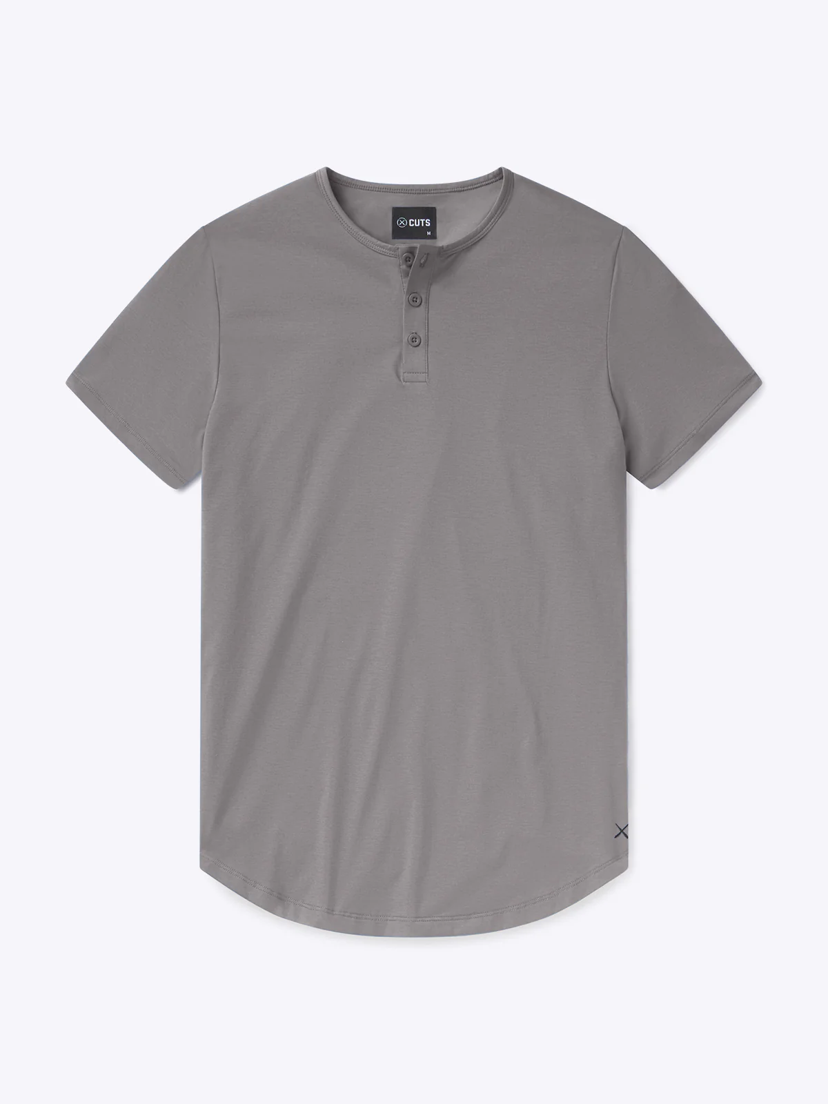 AO Henley Curve-Hem | Wolf Signature-fit PYCA Pro®