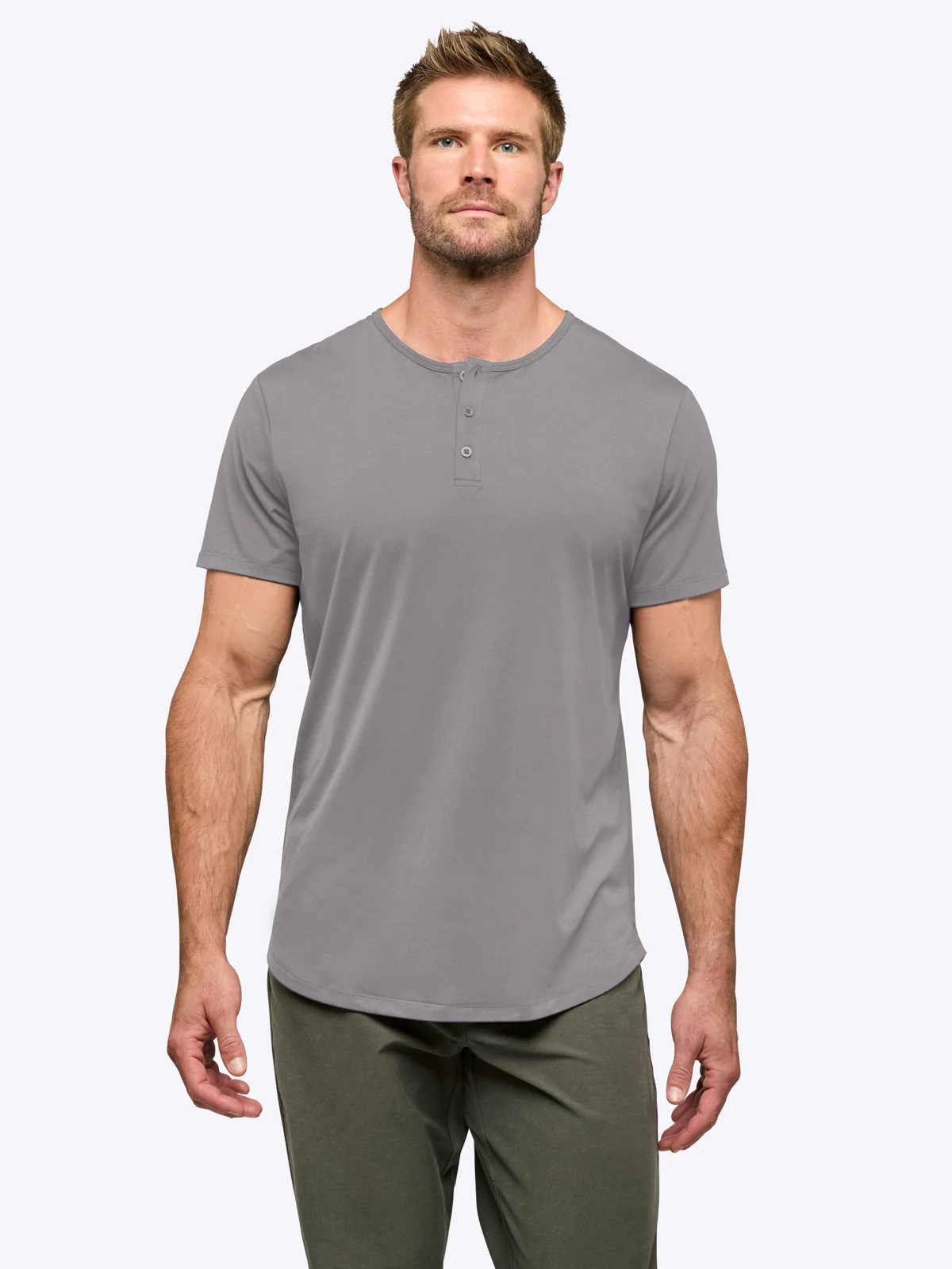 AO Henley Curve-Hem | Wolf Signature-fit PYCA Pro® - Image 2