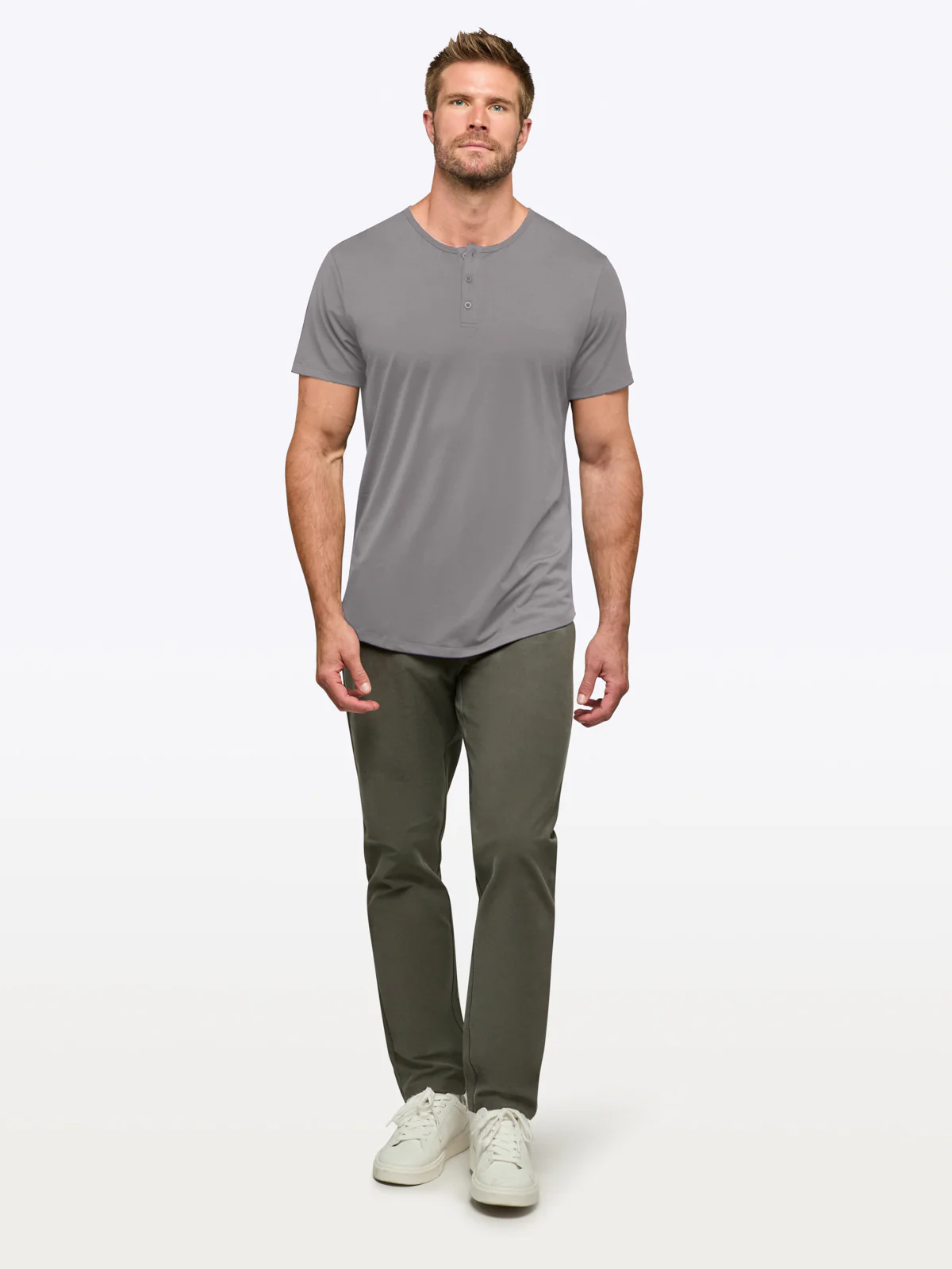 AO Henley Curve-Hem | Wolf Signature-fit PYCA Pro® - Image 4