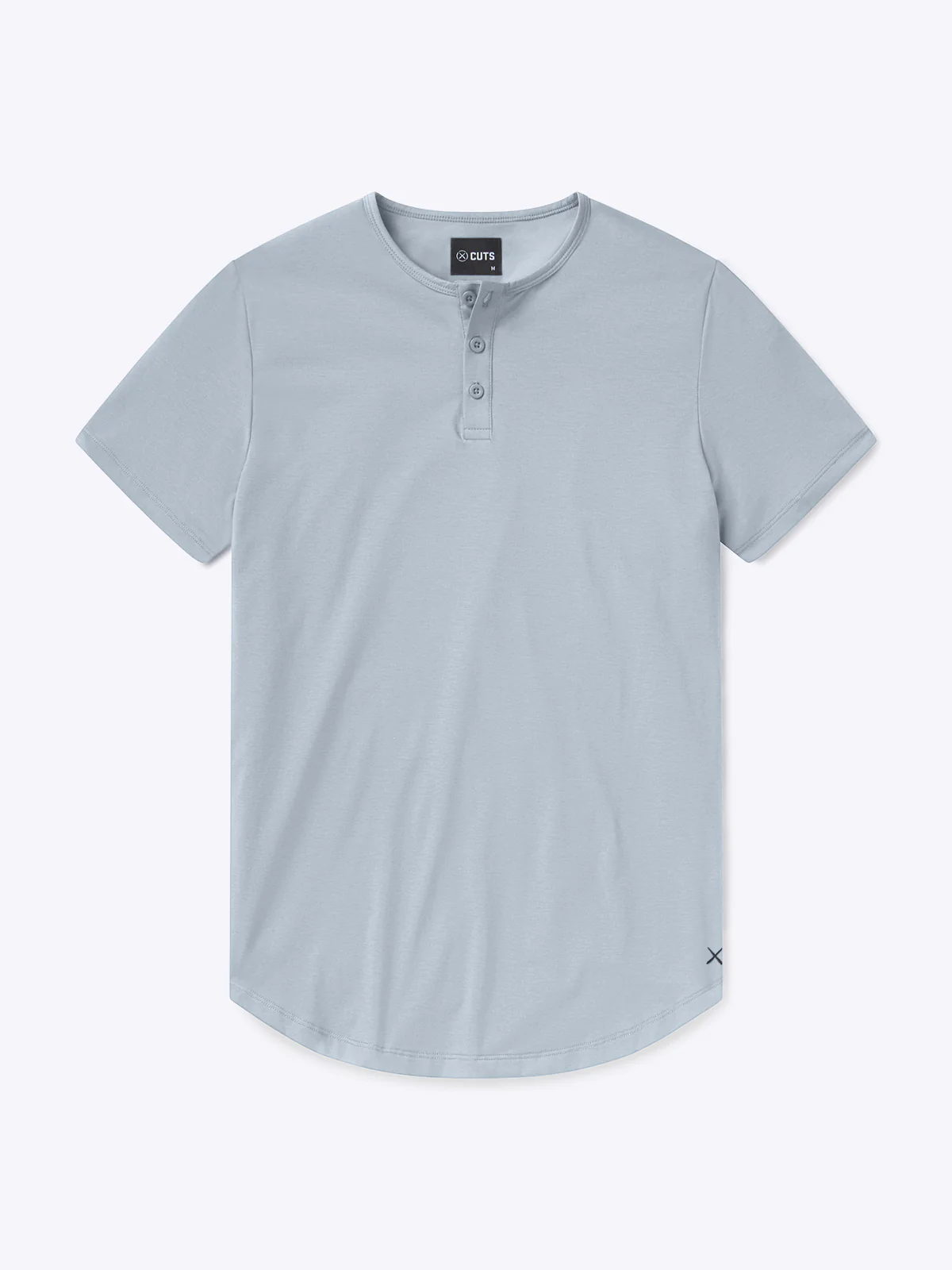 AO Henley Curve-Hem | Stratus Signature-fit PYCA Pro®
