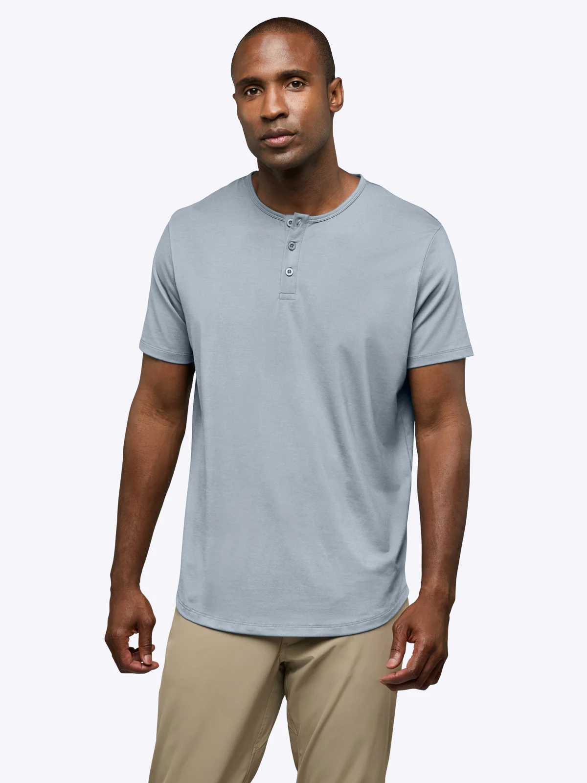 AO Henley Curve-Hem | Stratus Signature-fit PYCA Pro® - Image 2