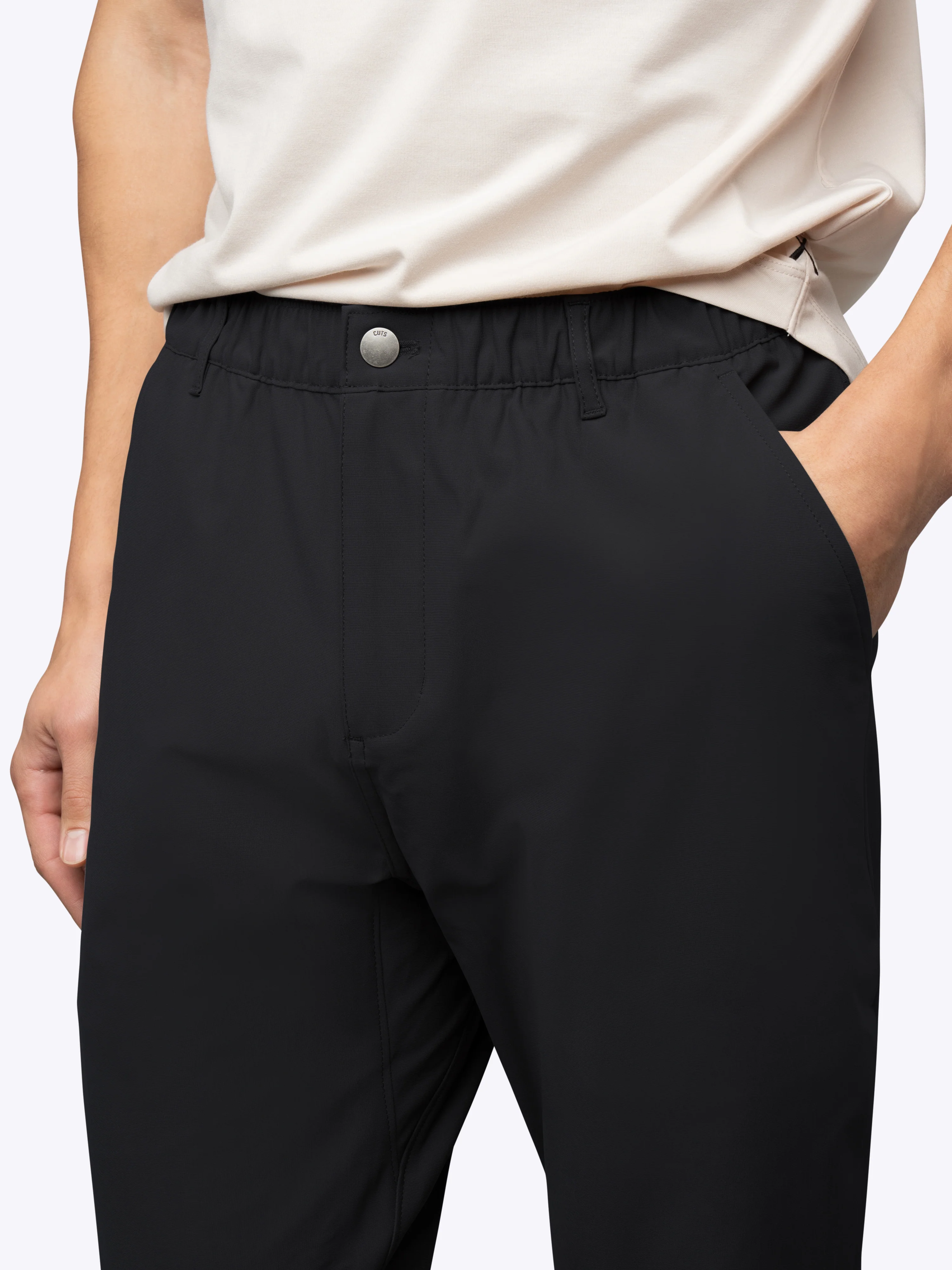 AO Jogger Pant 2.0 | Black Straight-Leg Versaknit® - Image 4