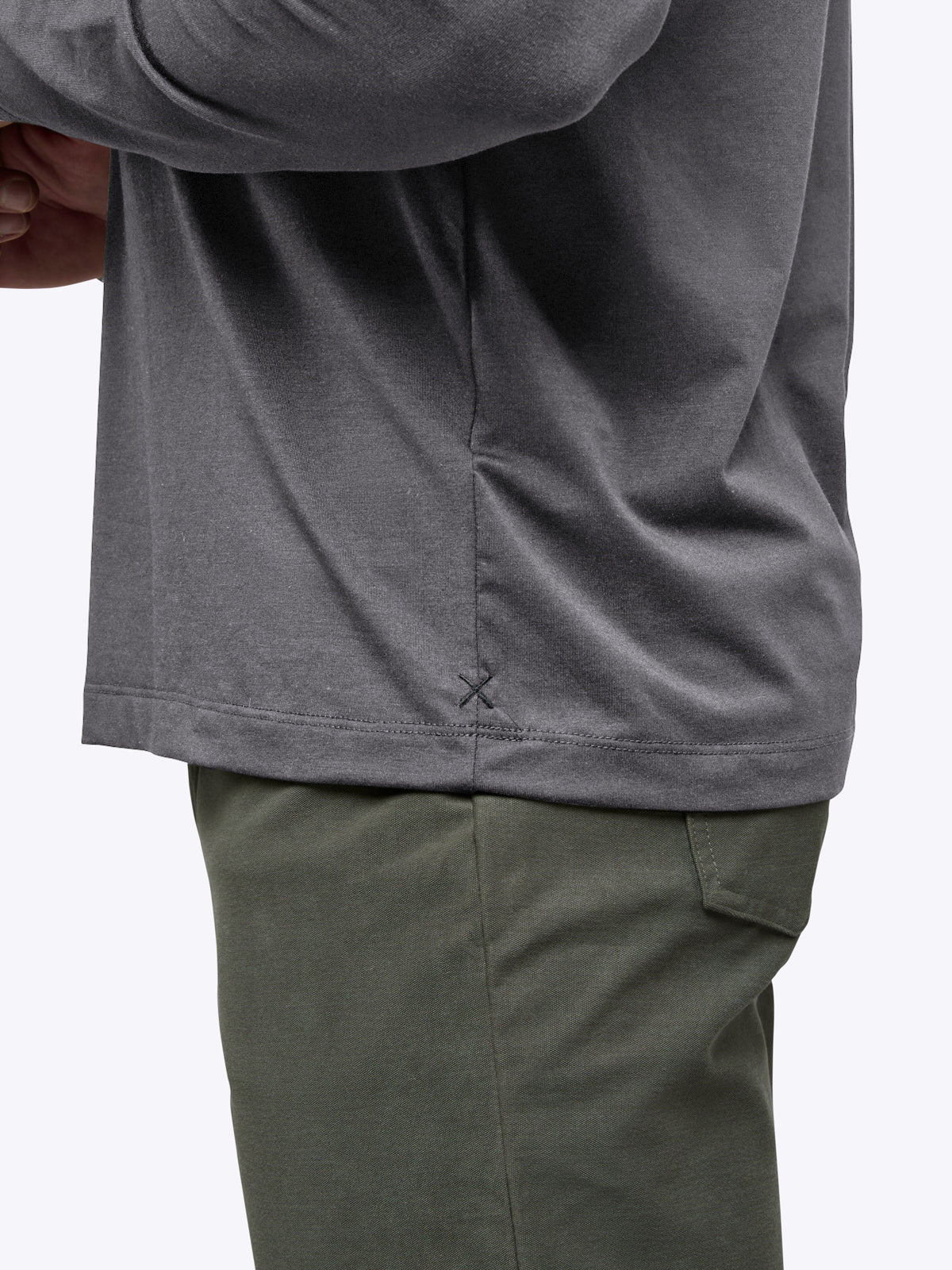 AO Forever Long Sleeve Tee | Tornado Classic-Fit PYCA Pro® - Image 6