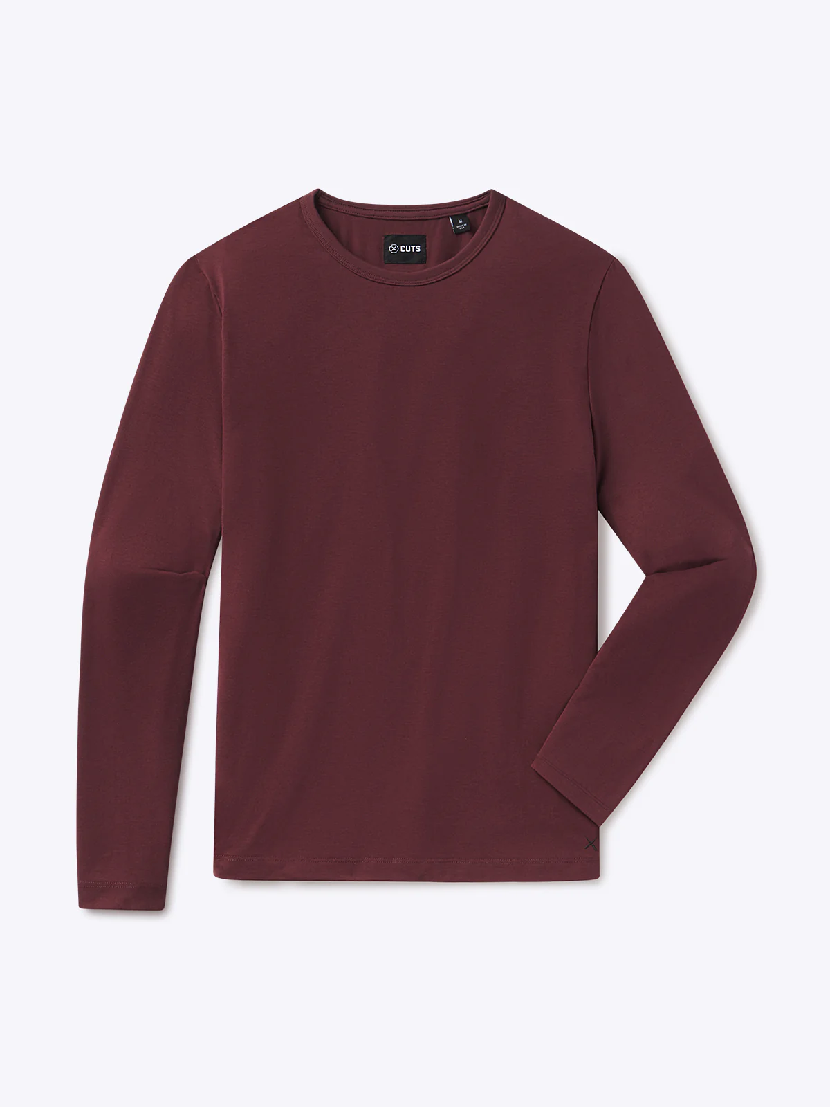 AO Forever Long Sleeve Tee | Currant Classic-Fit PYCA Pro®