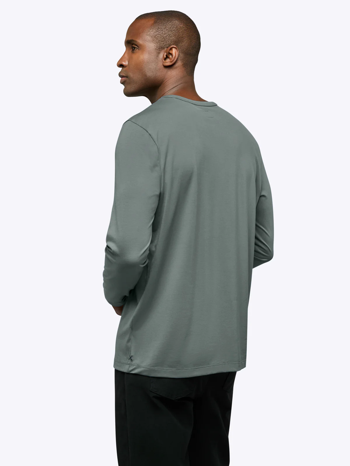 AO Forever Long Sleeve Tee | Sage Classic-Fit PYCA Pro® - Image 3