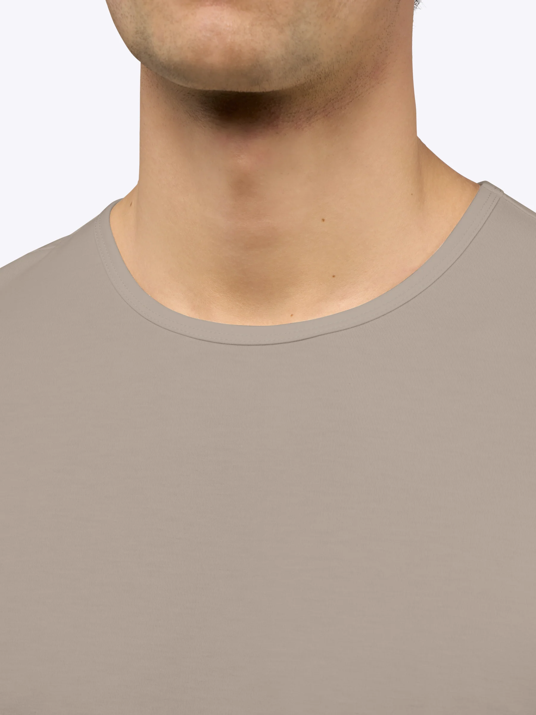 AO Long Sleeve Curve-Hem Tee | Pure Cashmere Signature-Fit PYCA Pro® - Image 6