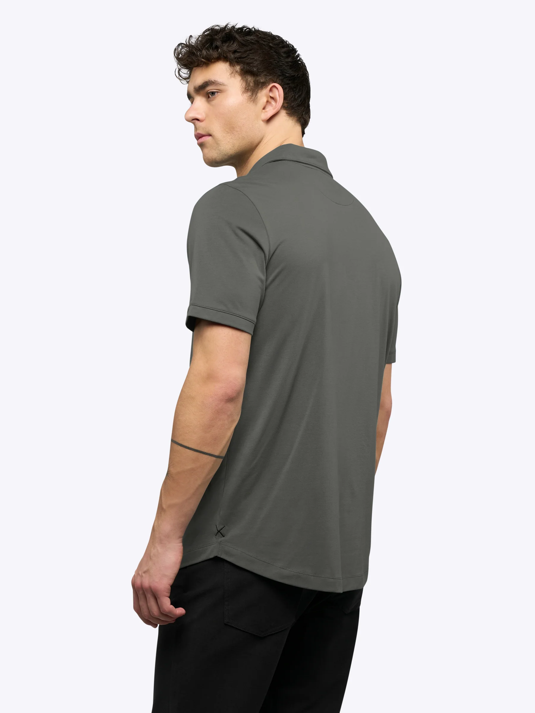 AO Polo | Castor Grey Signature-Fit PYCA Pro® - Image 3