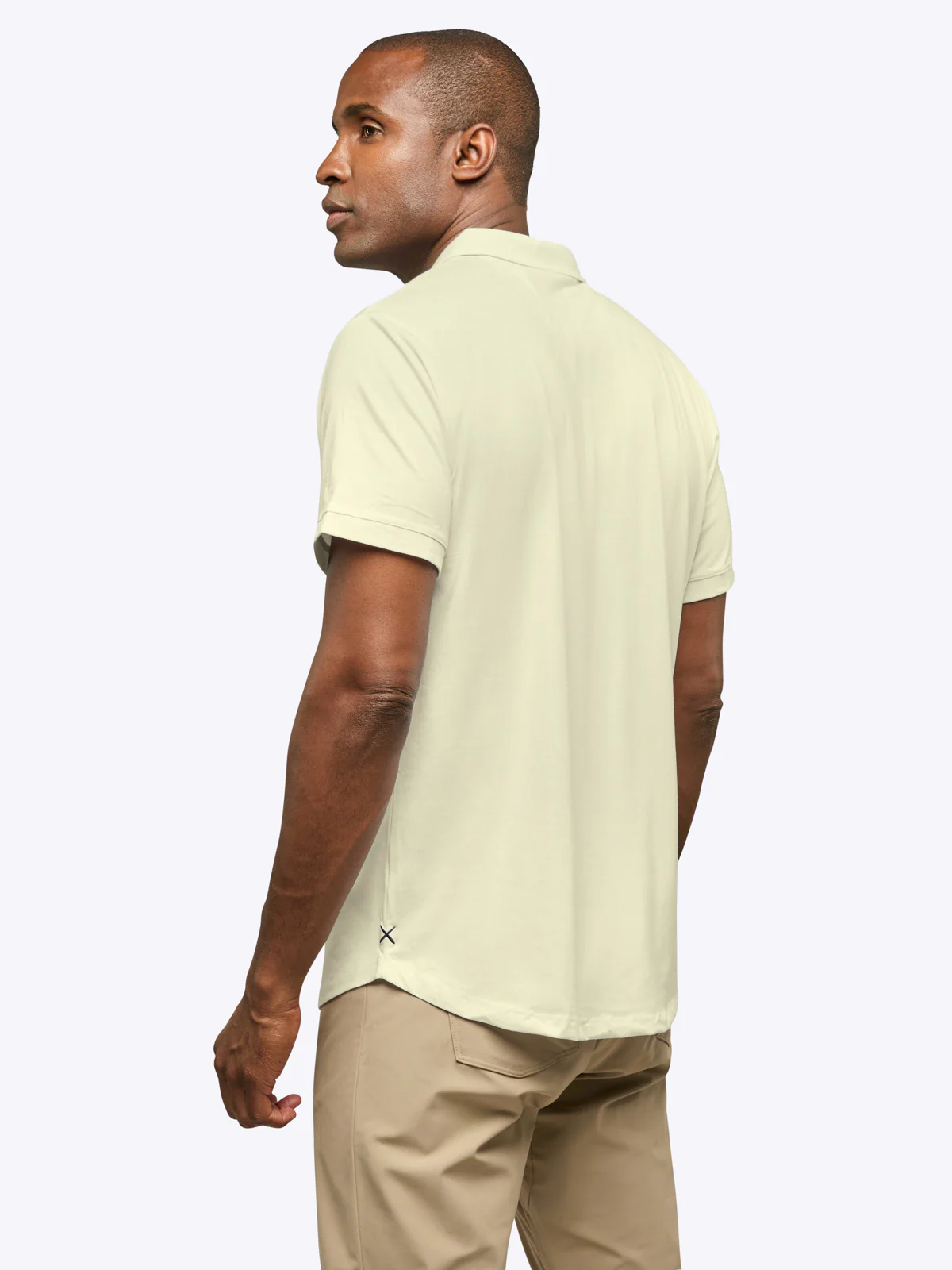 AO Polo | Oyster White Signature-Fit PYCA Pro® - Image 3