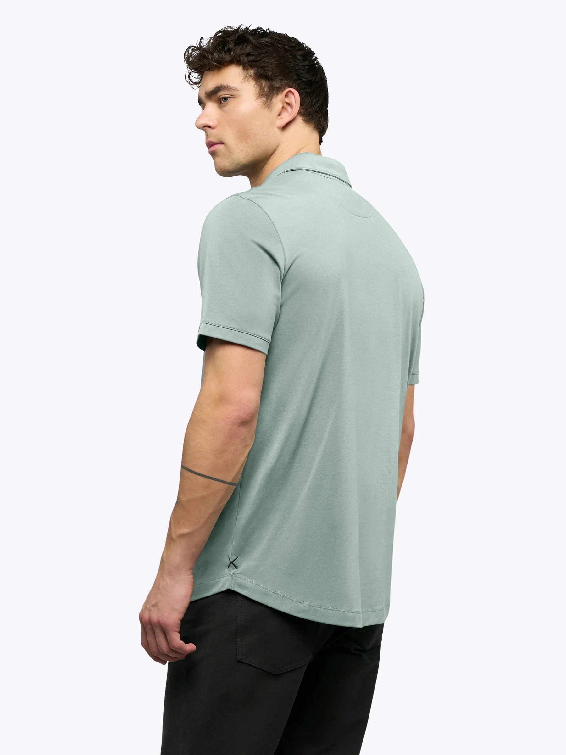 AO Polo | Slate Grey Signature-Fit PYCA Pro® - Image 3