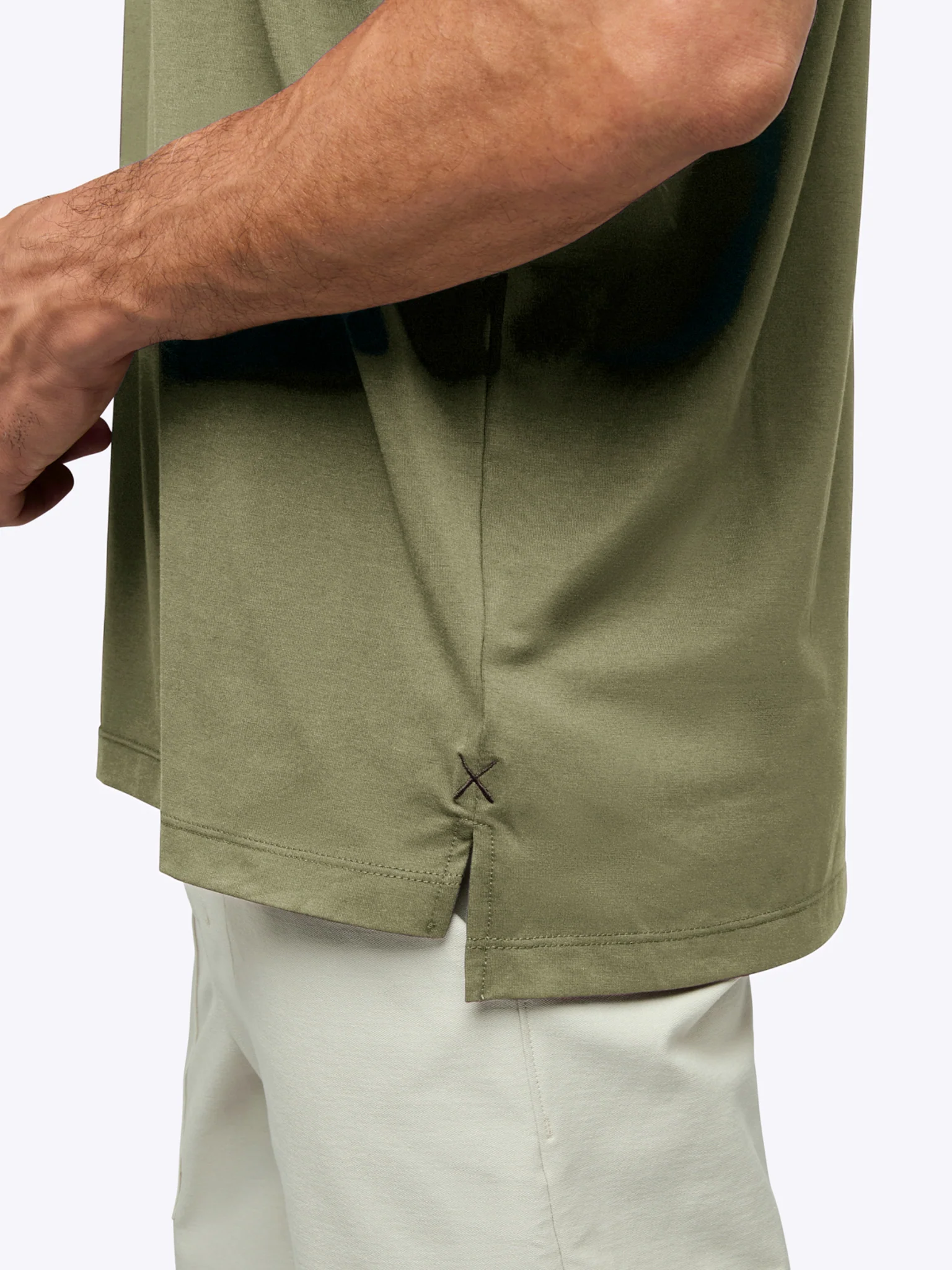 AO Split-Hem Tee | Capers Signature-Fit PYCA Pro® - Image 5