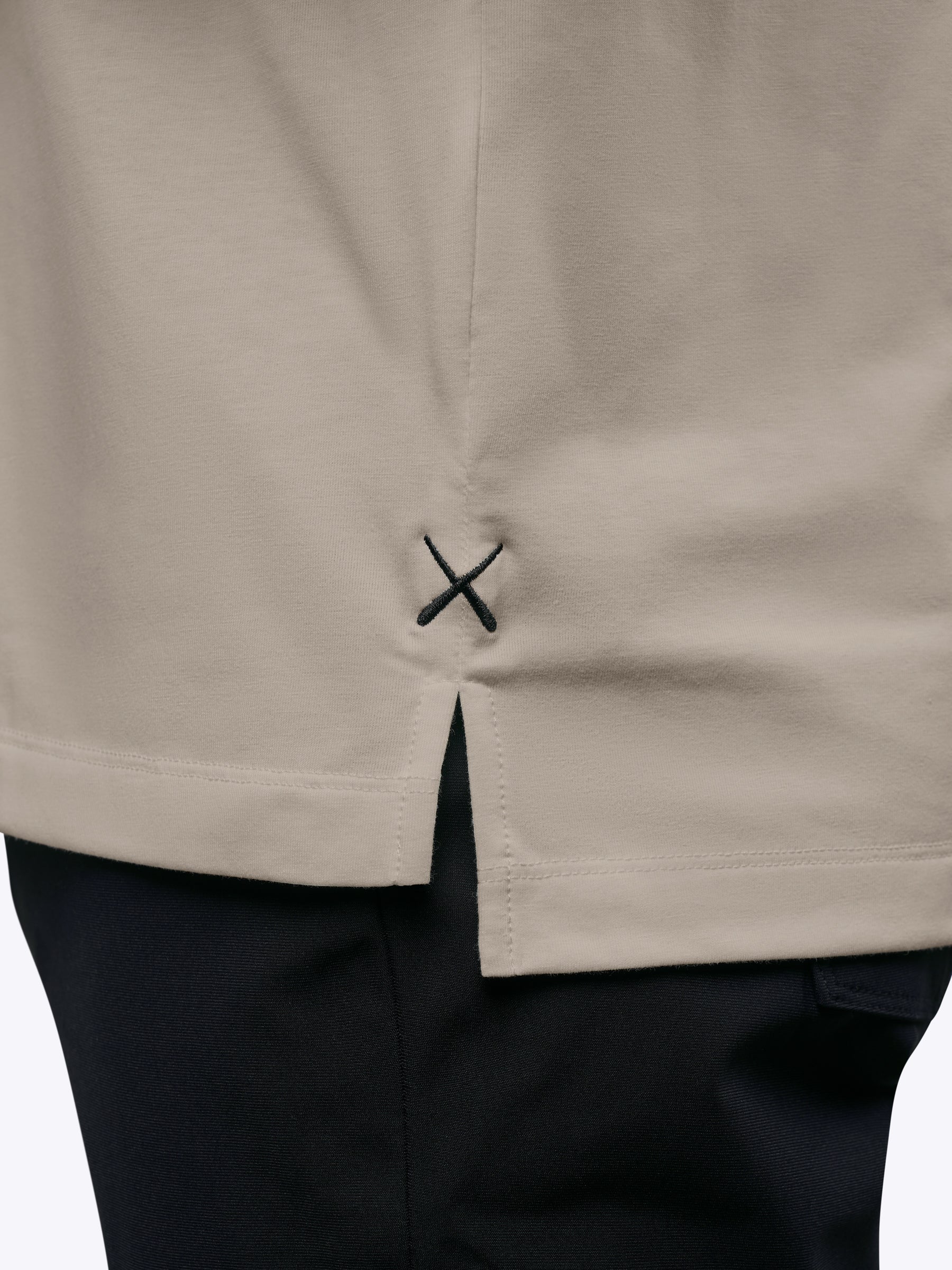 AO Split-Hem Tee | Pure Cashmere Signature-Fit PYCA Pro® - Image 5