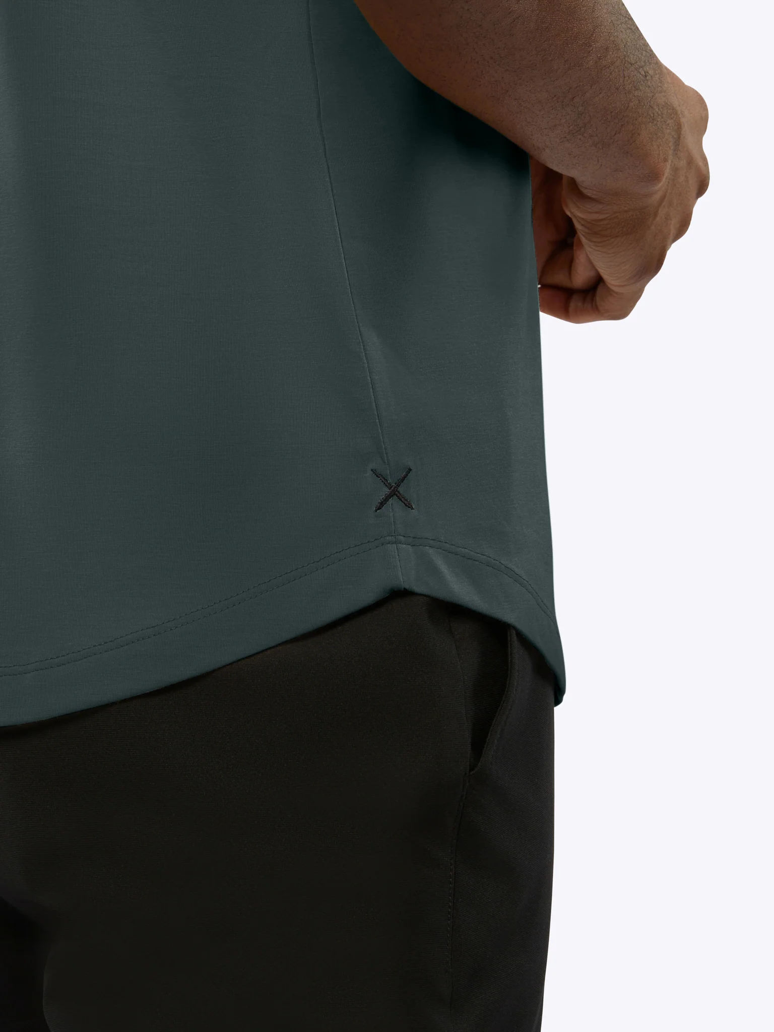 AO V-Neck Curve-Hem Tee | Bonsai Signature-fit PYCA Pro® - Image 4