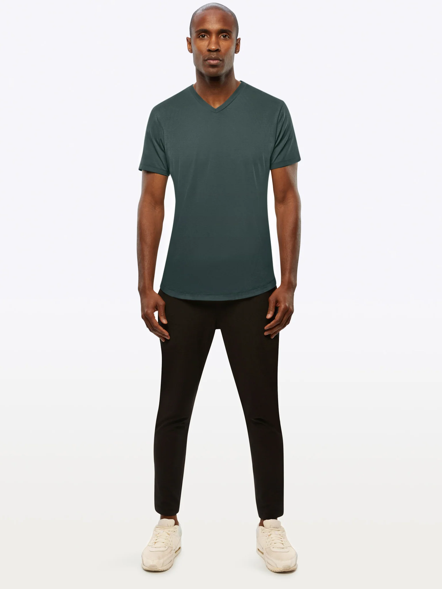AO V-Neck Curve-Hem Tee | Bonsai Signature-fit PYCA Pro® - Image 5