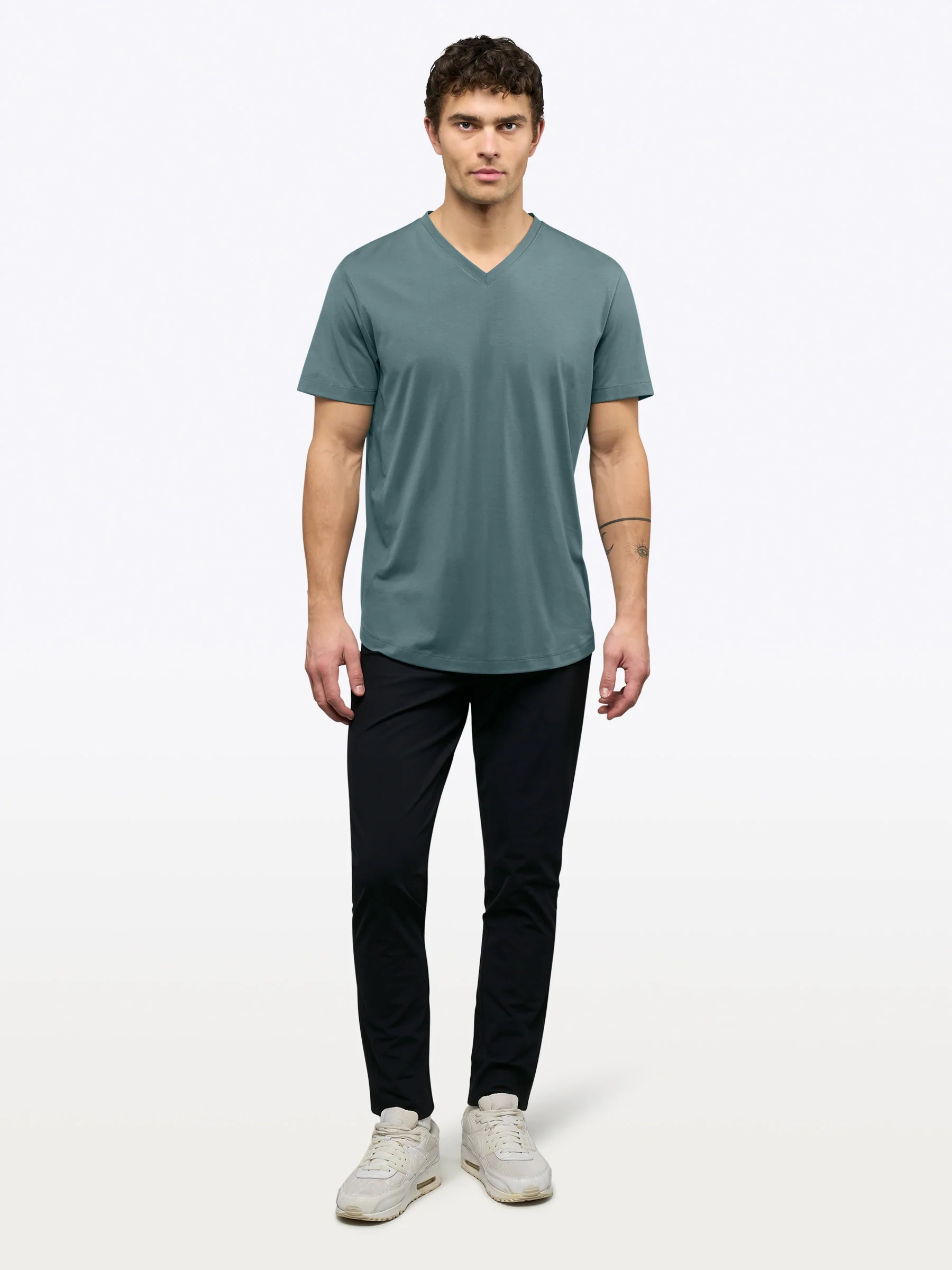 AO V-Neck Curve-Hem Tee | North Atlantic Signature-Fit PYCA Pro® - Image 4